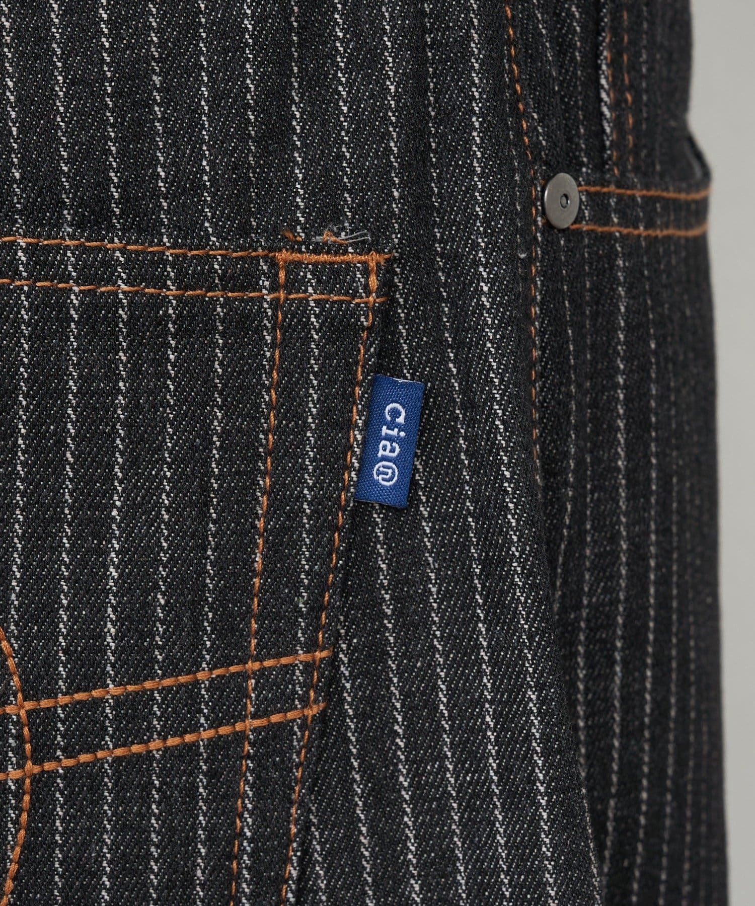 CIAOPANIC(チャオパニック) 【cian denim/シアンデニム】バギーワイドデニム