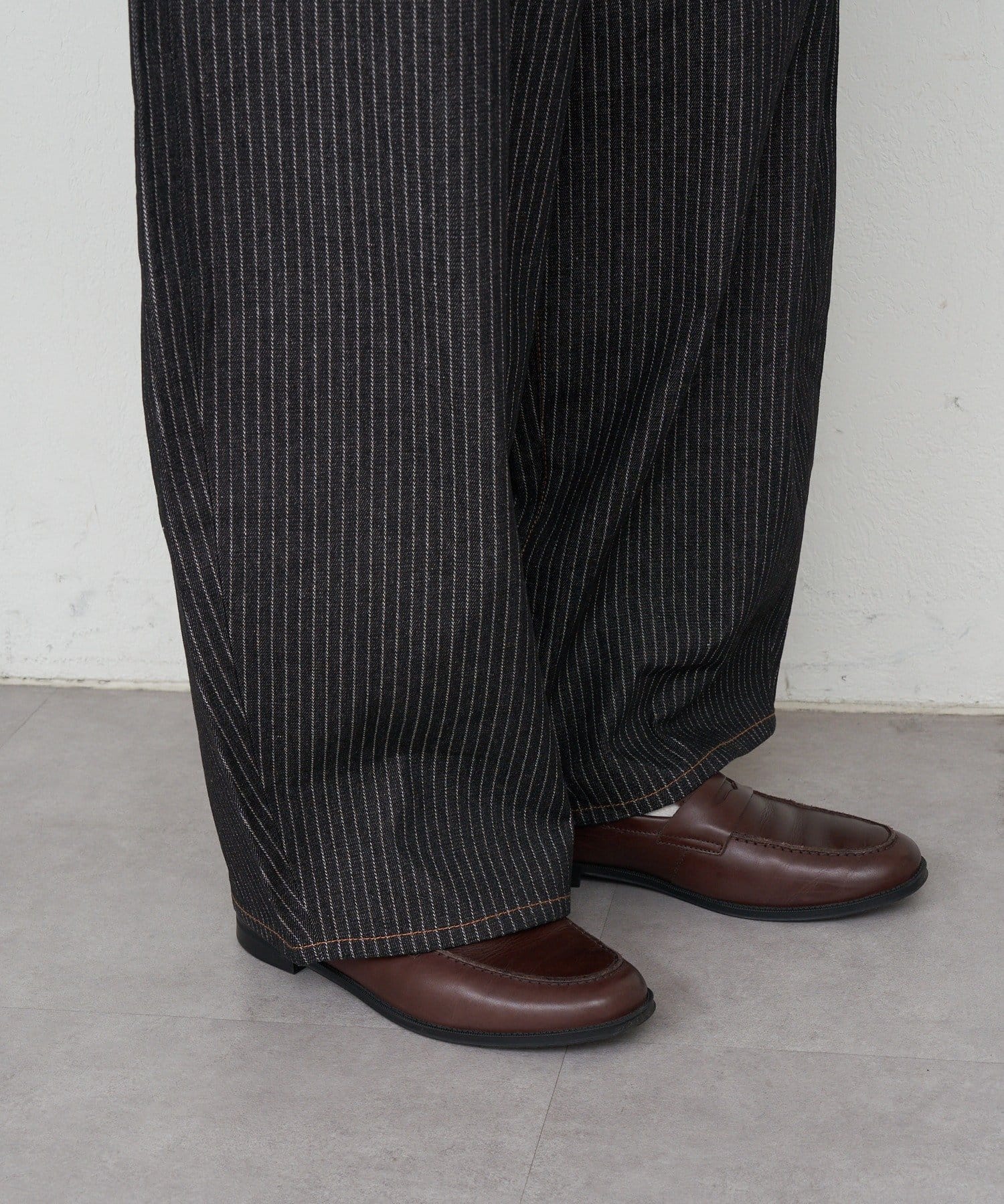 CIAOPANIC(チャオパニック) 【cian denim/シアンデニム】バギーワイドデニム