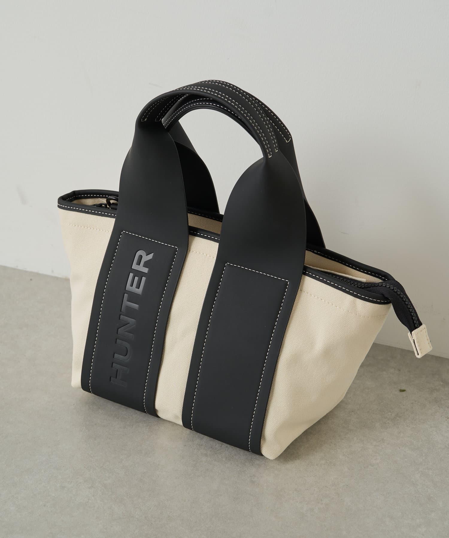hunter/ハンター】RE STITCH CANVASミニトートバッグ
