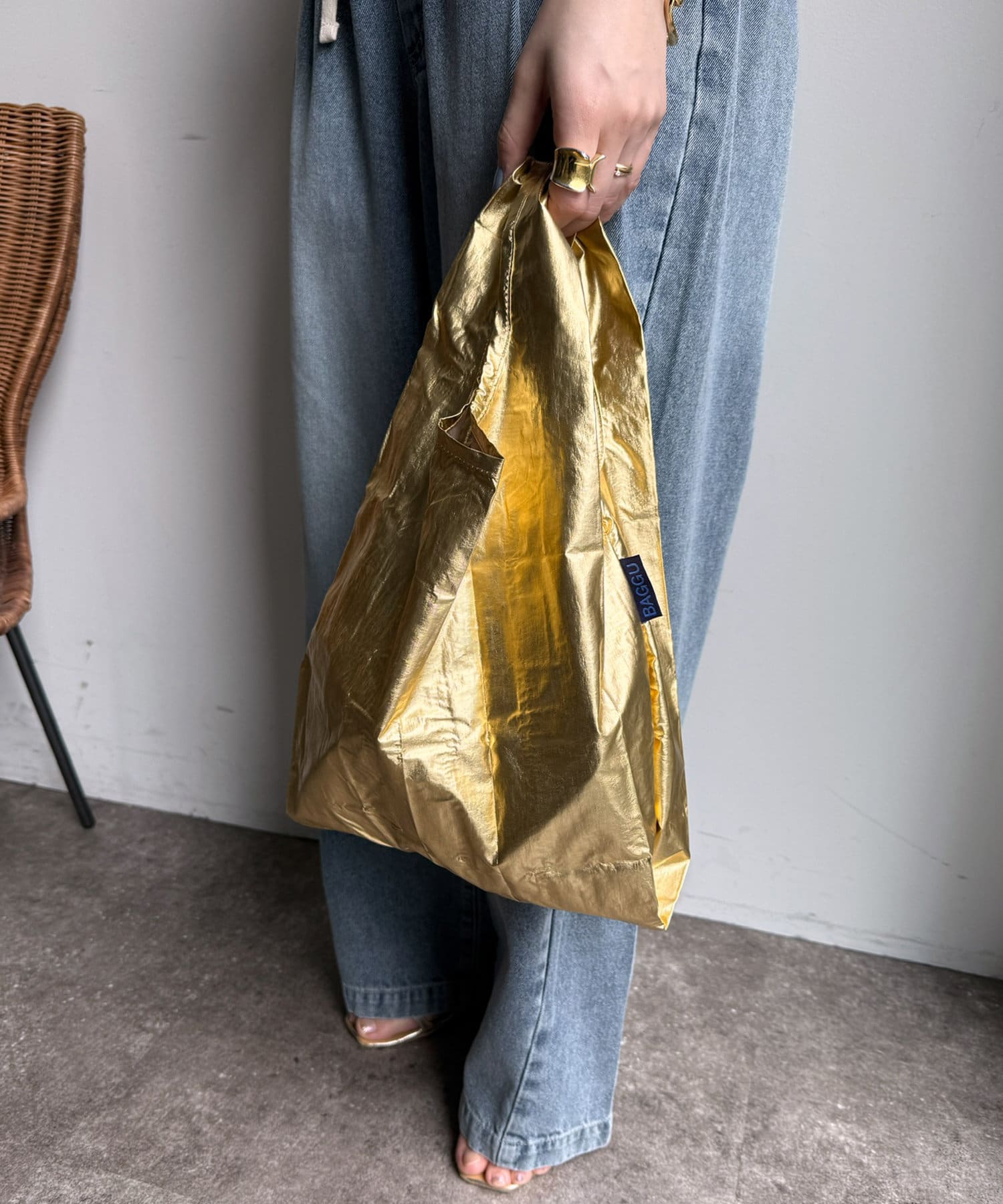 DOUDOU(ドゥドゥ) 【BAGGU/バグゥ】25SS BABY BAGGU メタリック
