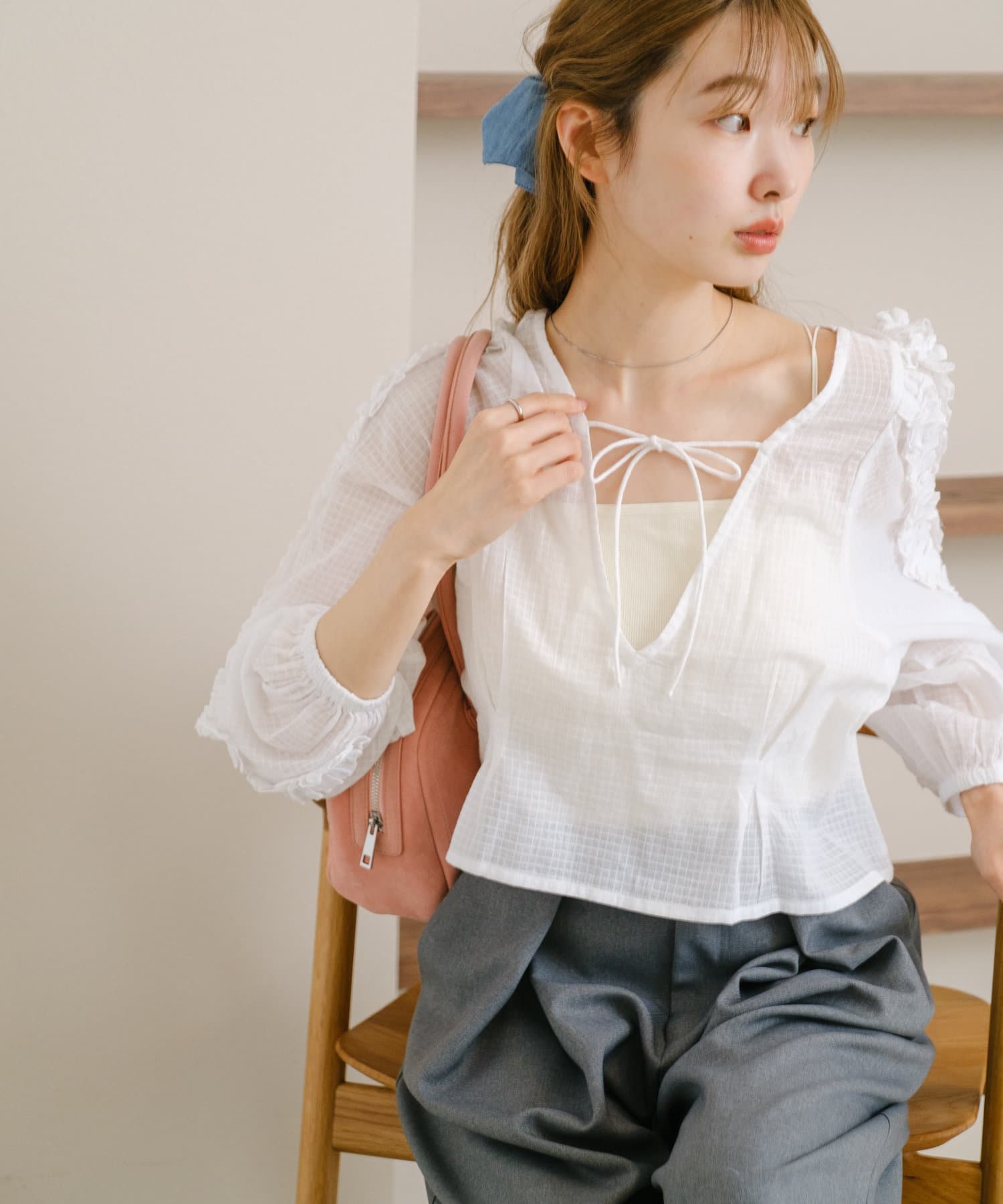 near nippon. インド綿ブラウス New Arrival - near.nippon (ニアーニッポン)公式オンライン ストア
