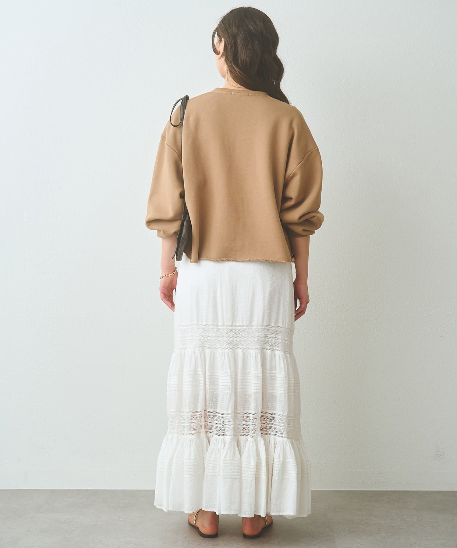 Whim Gazette(ウィム ガゼット) スウェットVネックプルオーバー２