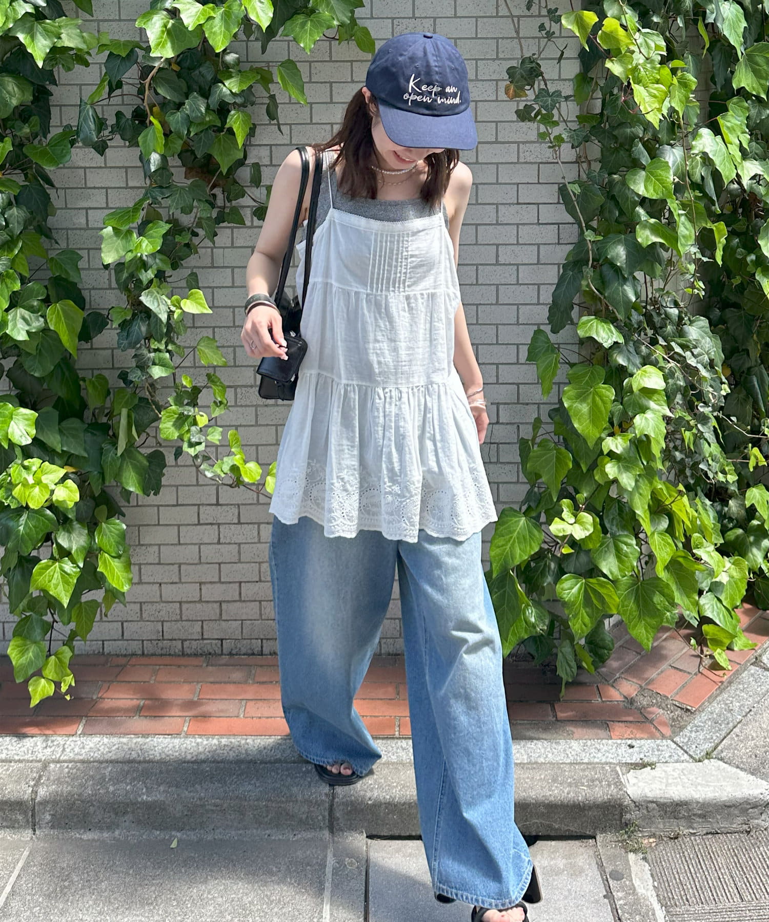 ≪今っぽ最旬トップス≫【umm.】刺繍キャミチュニック | DISCOAT