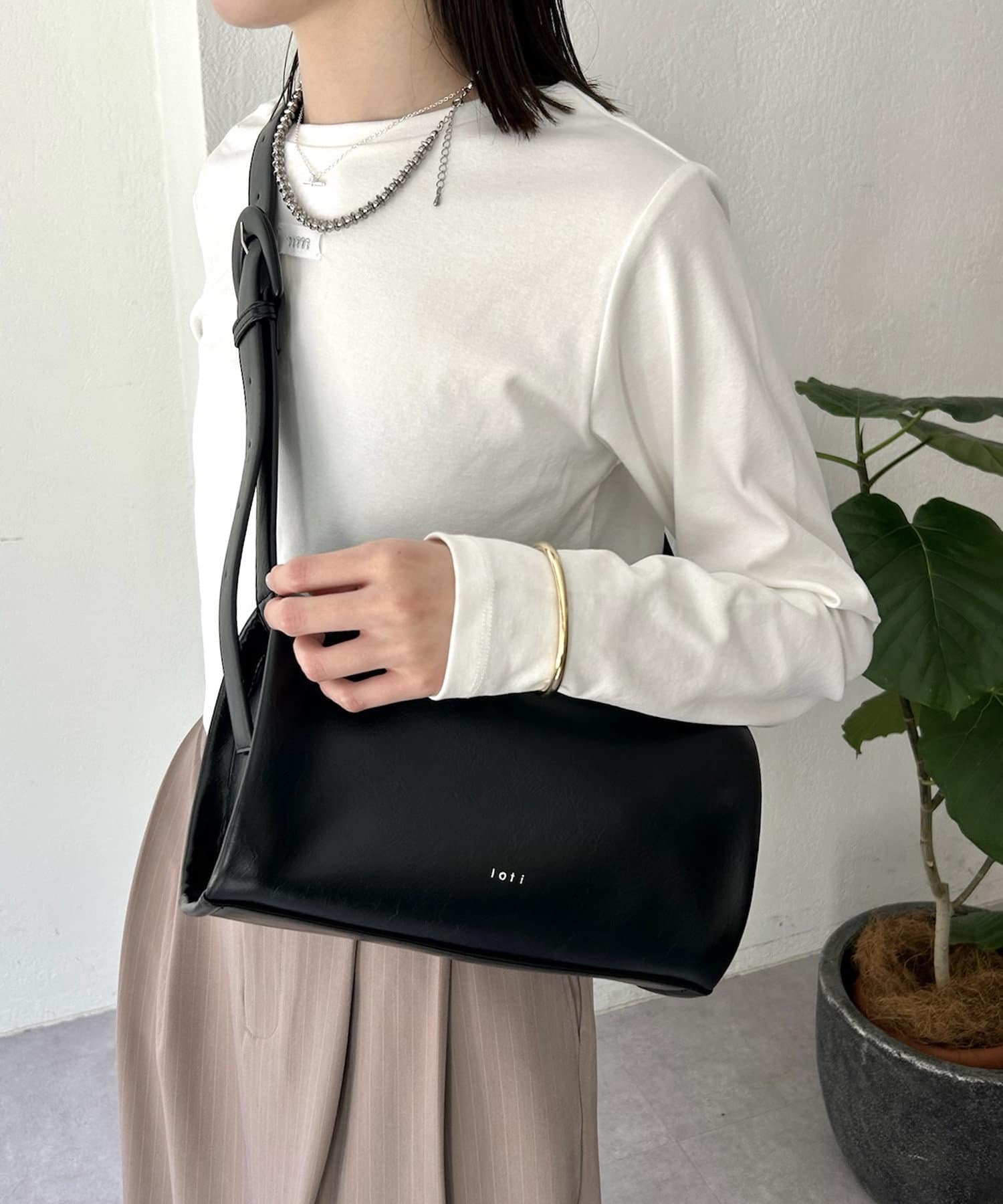 mystic(ミスティック) レディース 【3/8 12:00～予約10%OFF】loti ボックスBAG ブラック