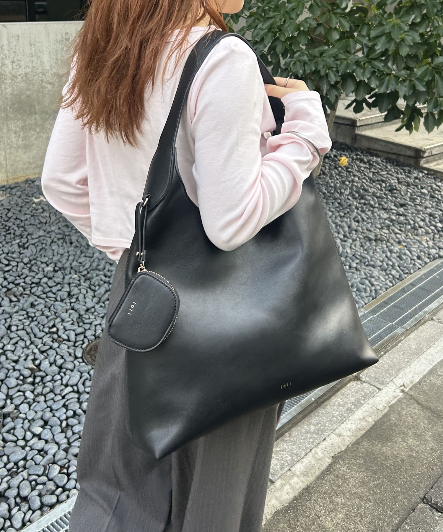 mystic(ミスティック) loti ポーチ付きハンドルトート