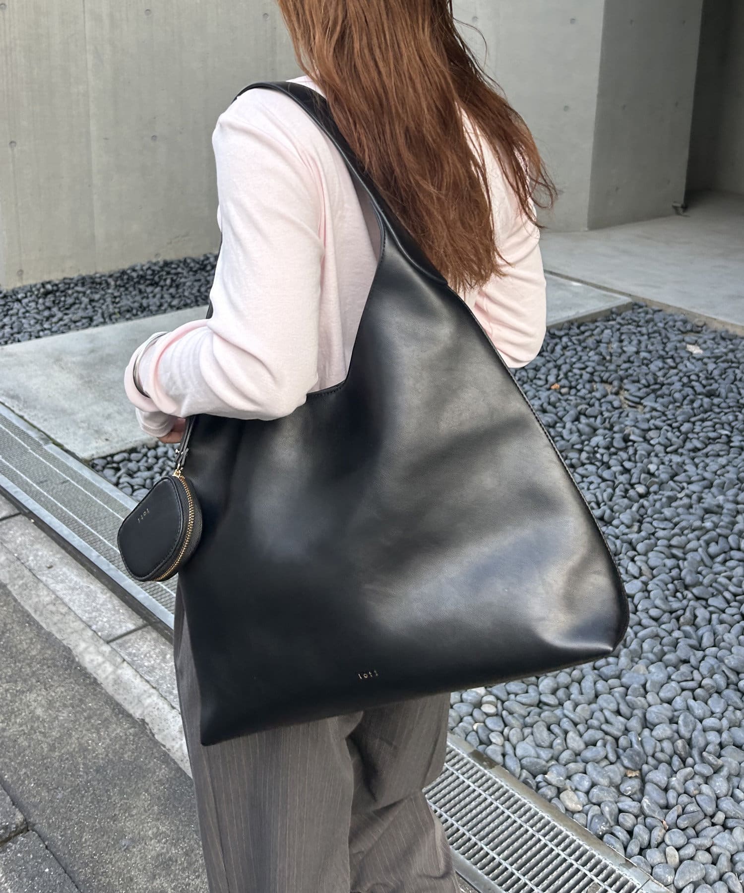 mystic(ミスティック) loti ポーチ付きハンドルトート