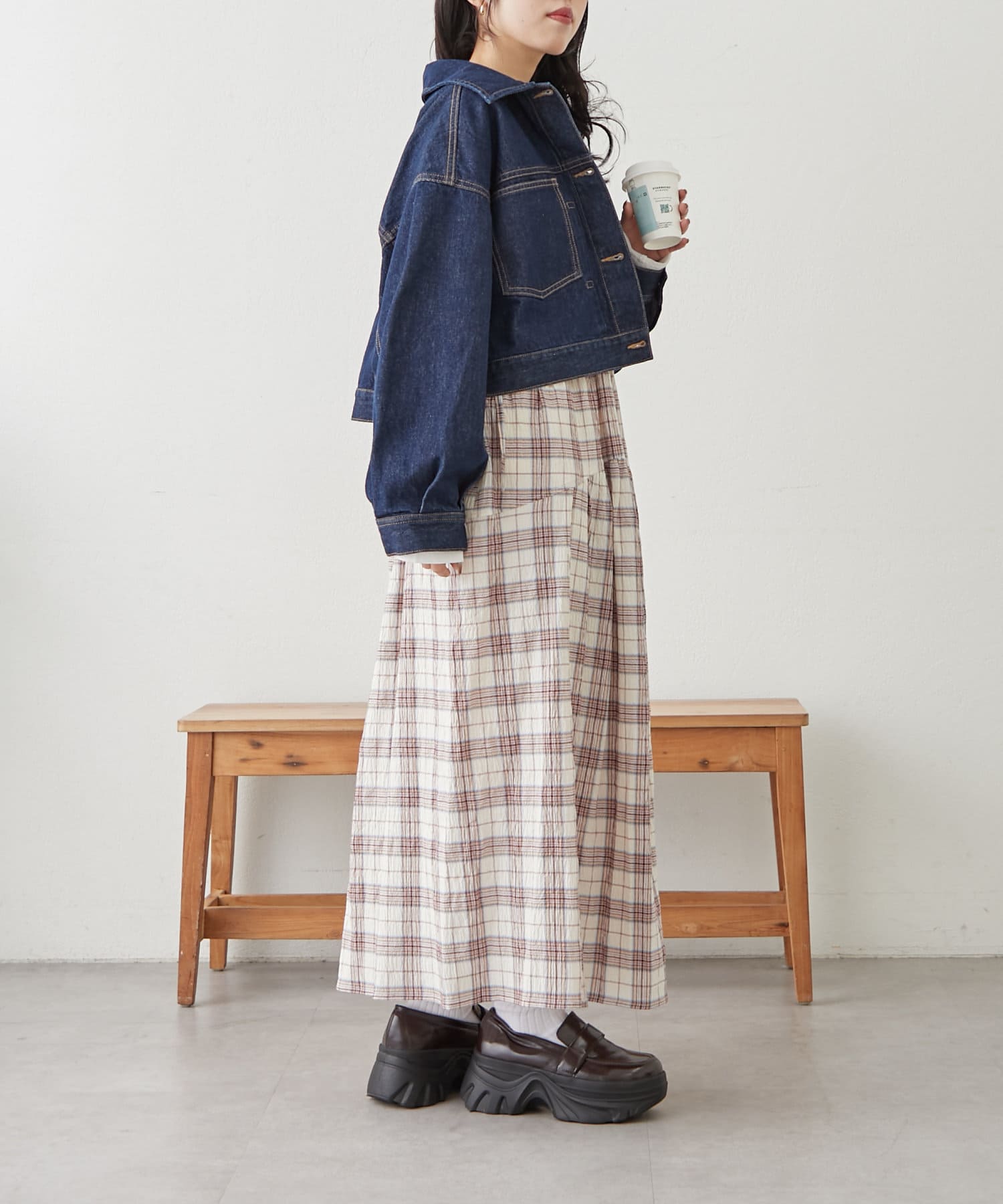 w closet(ダブルクローゼット) 【春アウター/３色展開】ショートGジャン