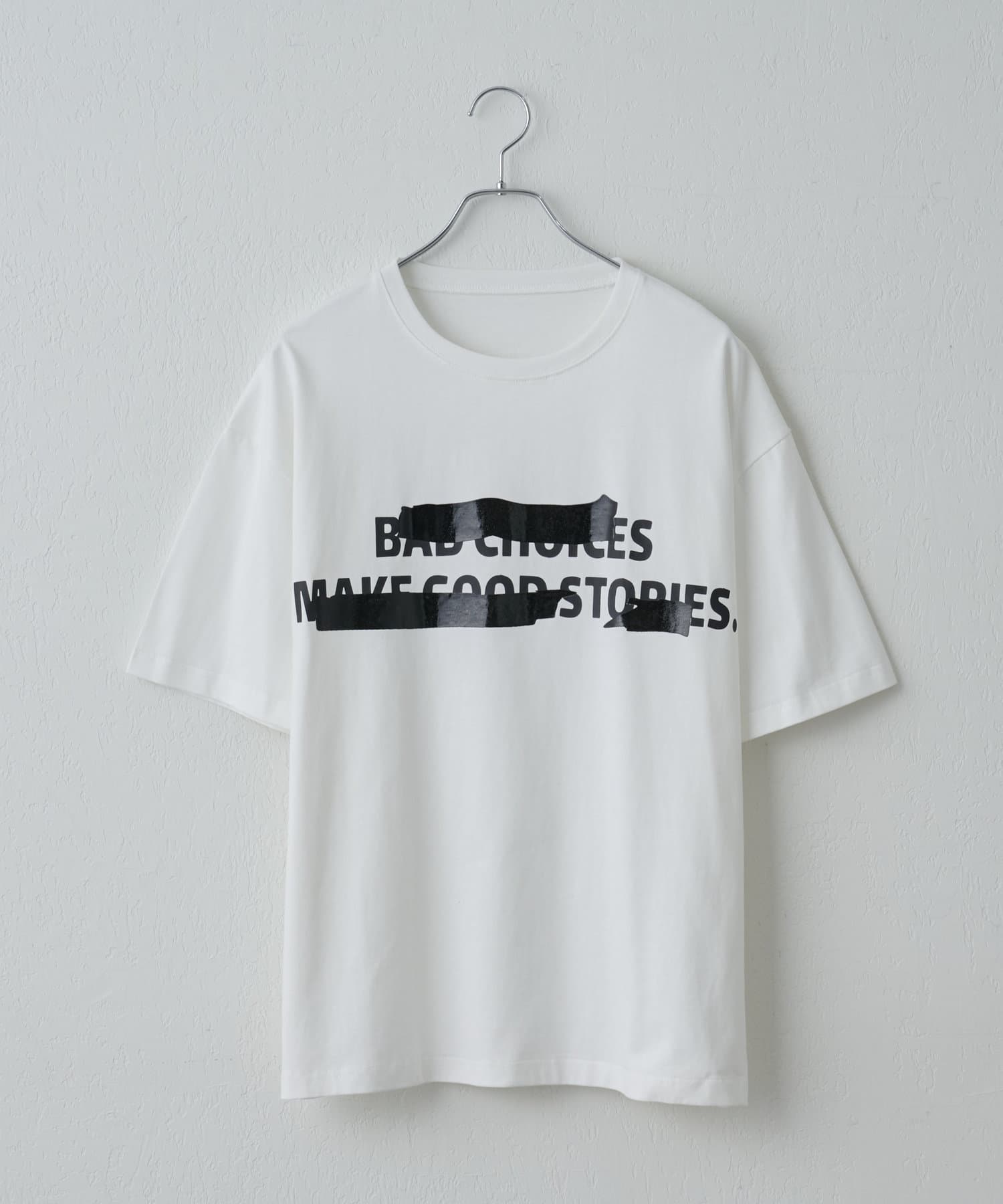 COLONY 2139(コロニー トゥーワンスリーナイン) 隠しプリントロゴTシャツ