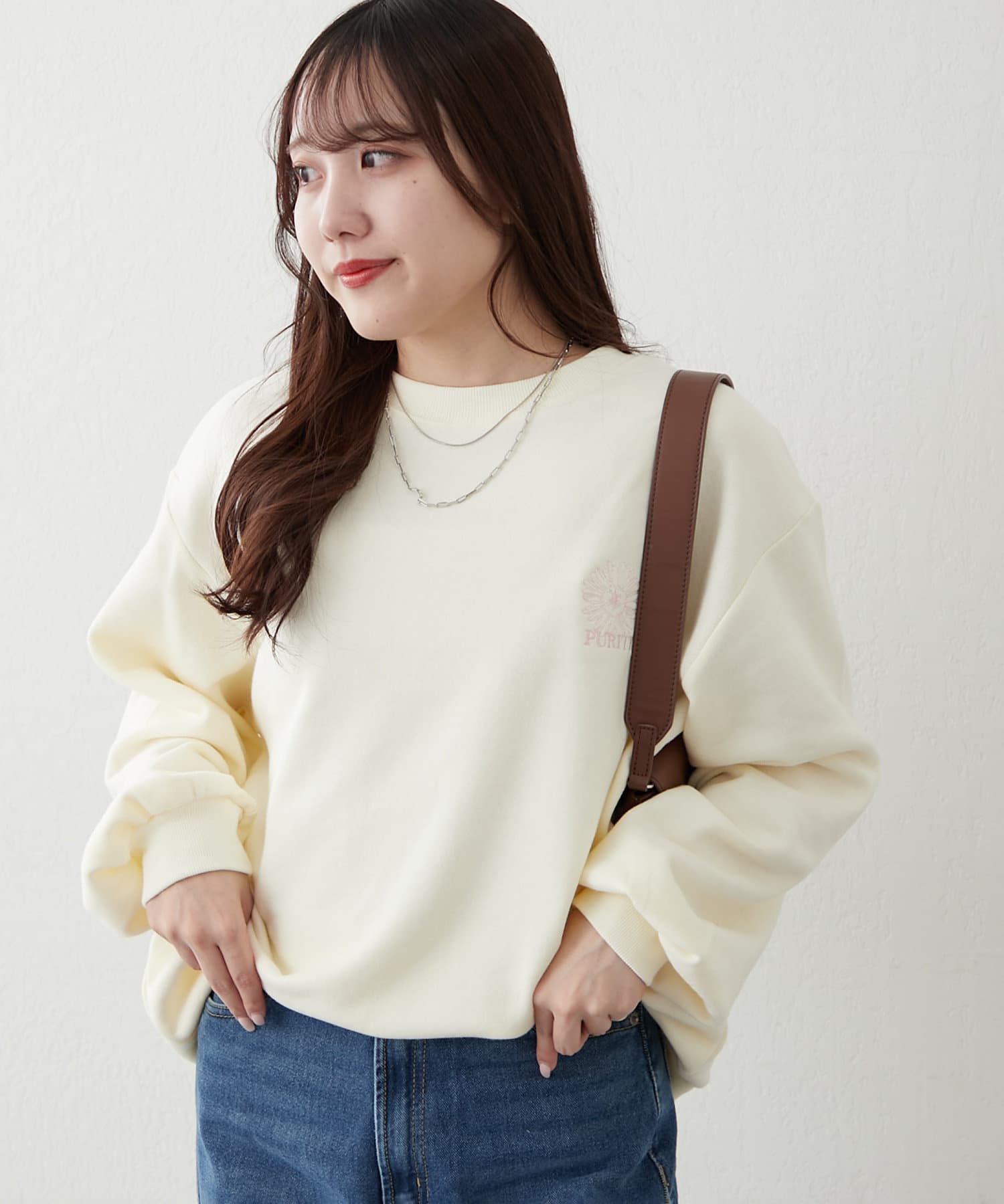 ✨美品✨MADISONBLUE✨キルティング✨中綿パンツ✨リバーシブル✨ロゴ刺繍 お花刺繍スウェットプルオーバー | Remind me and forever