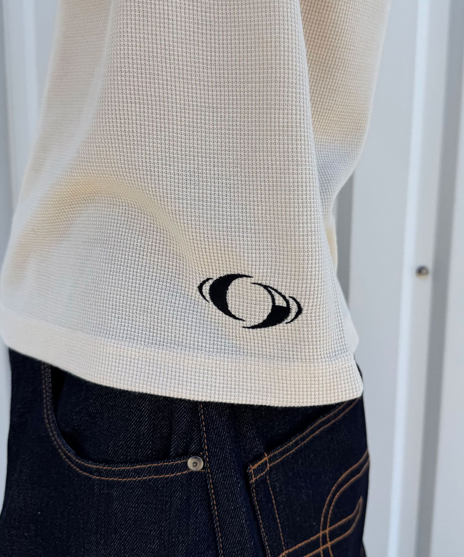 CIAOPANIC(チャオパニック) ヘンリーネックサーマルロンTEE