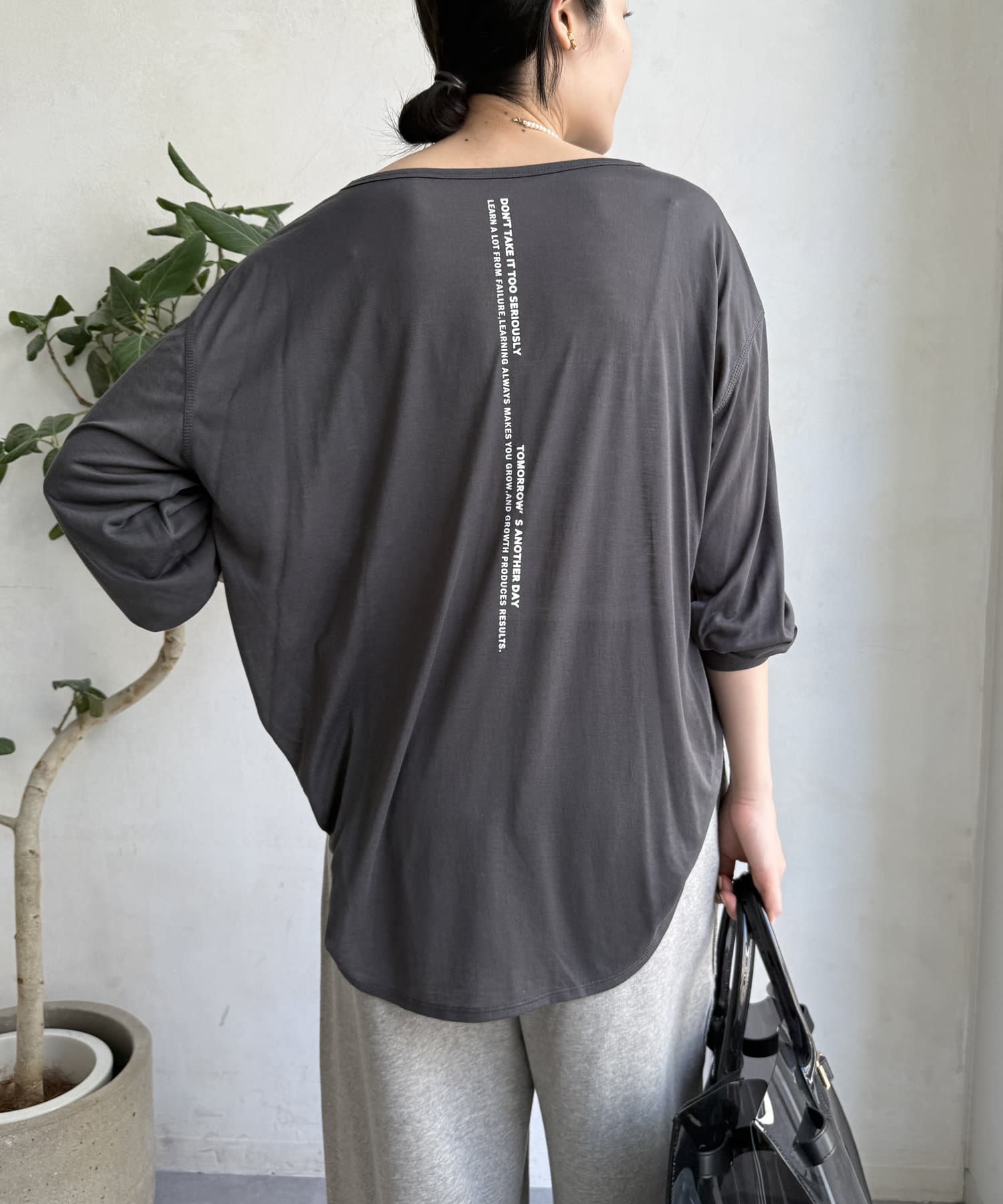 DOUDOU(ドゥドゥ) シアーロゴロンTEE