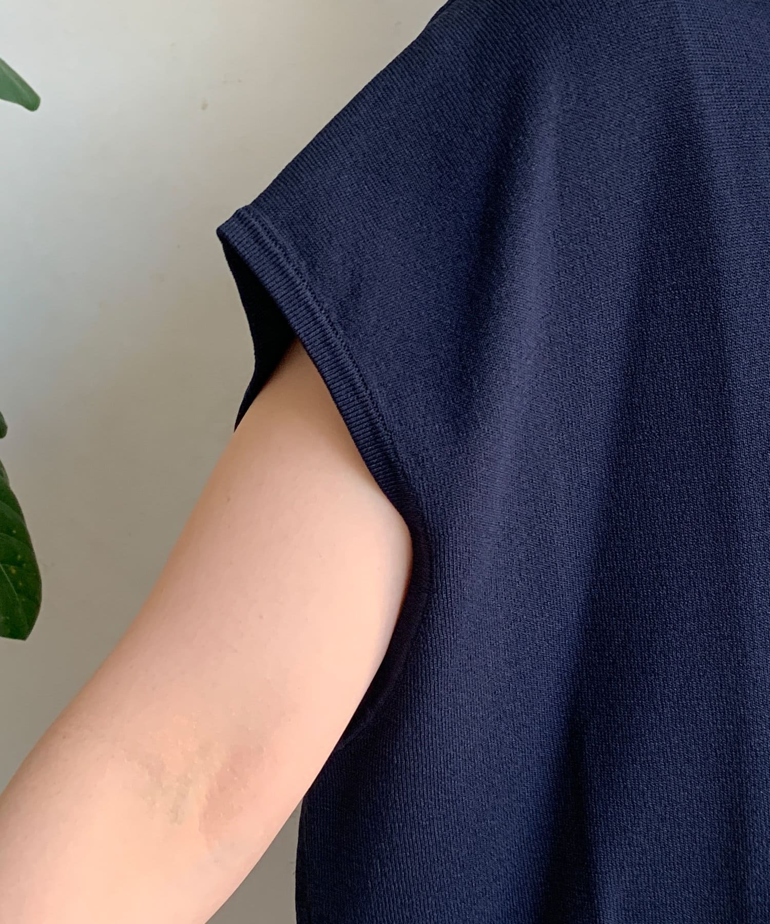 DOUDOU(ドゥドゥ) ニットワイドプルオーバー