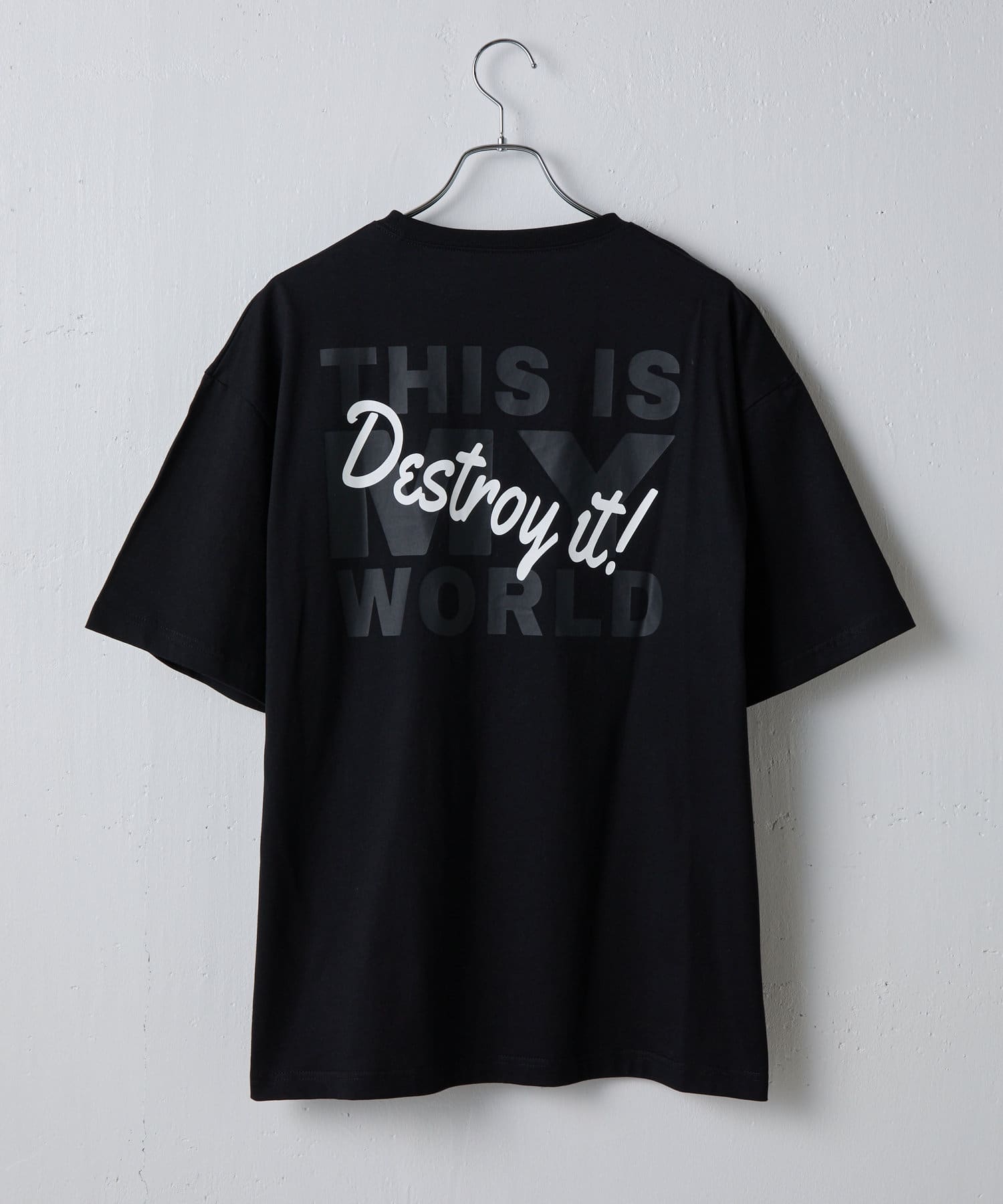 COLONY 2139(コロニー トゥーワンスリーナイン) ダブルプリントロゴTシャツ