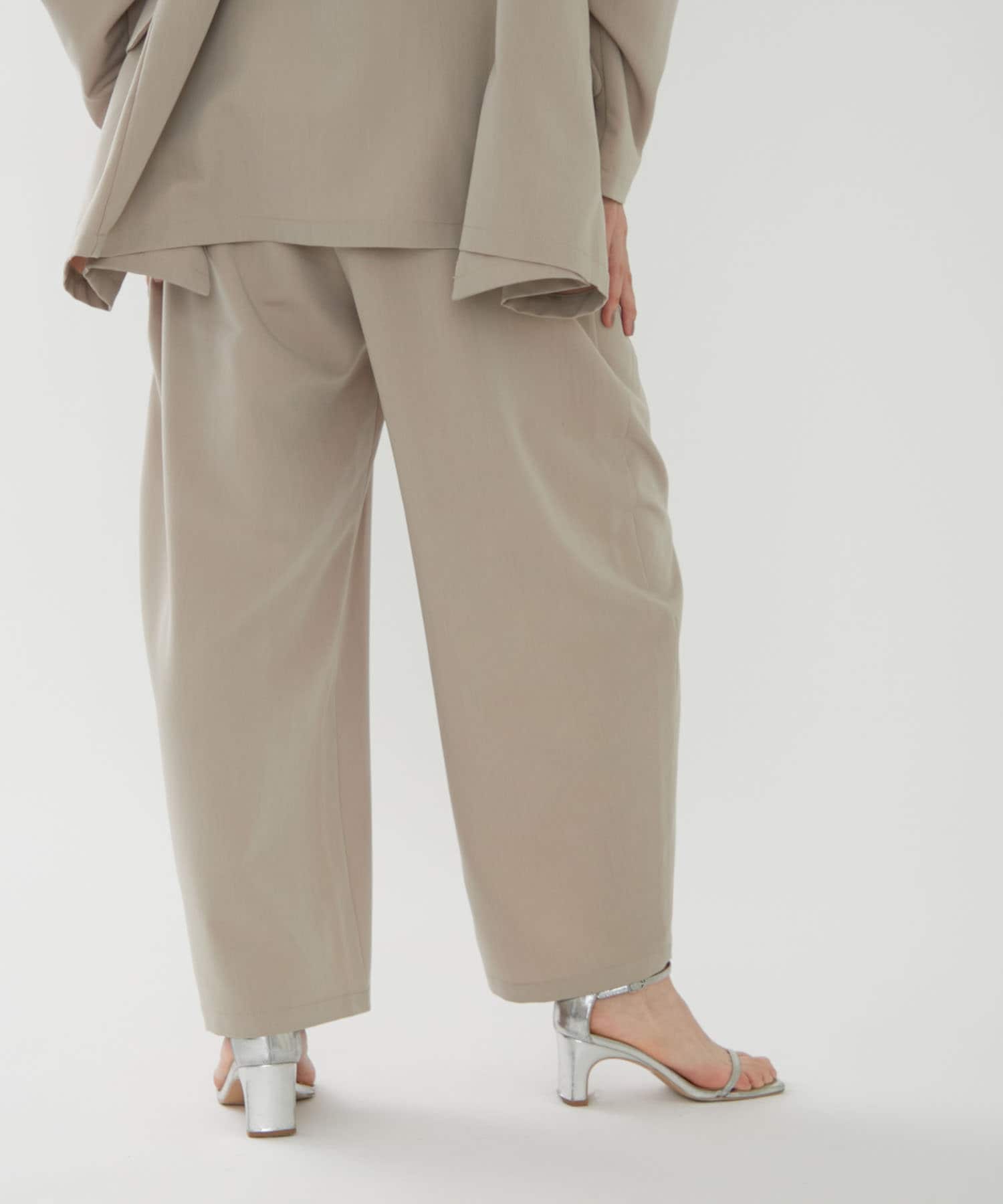 2025SS】【set up対応】イージーカーブパンツ | Remind me and forever