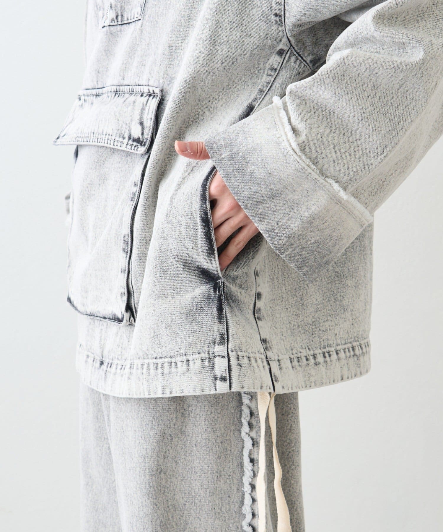 CIAOPANIC TYPY(チャオパニックティピー) 【SOUNDS GOOOOD 】デニムアノラックパーカー