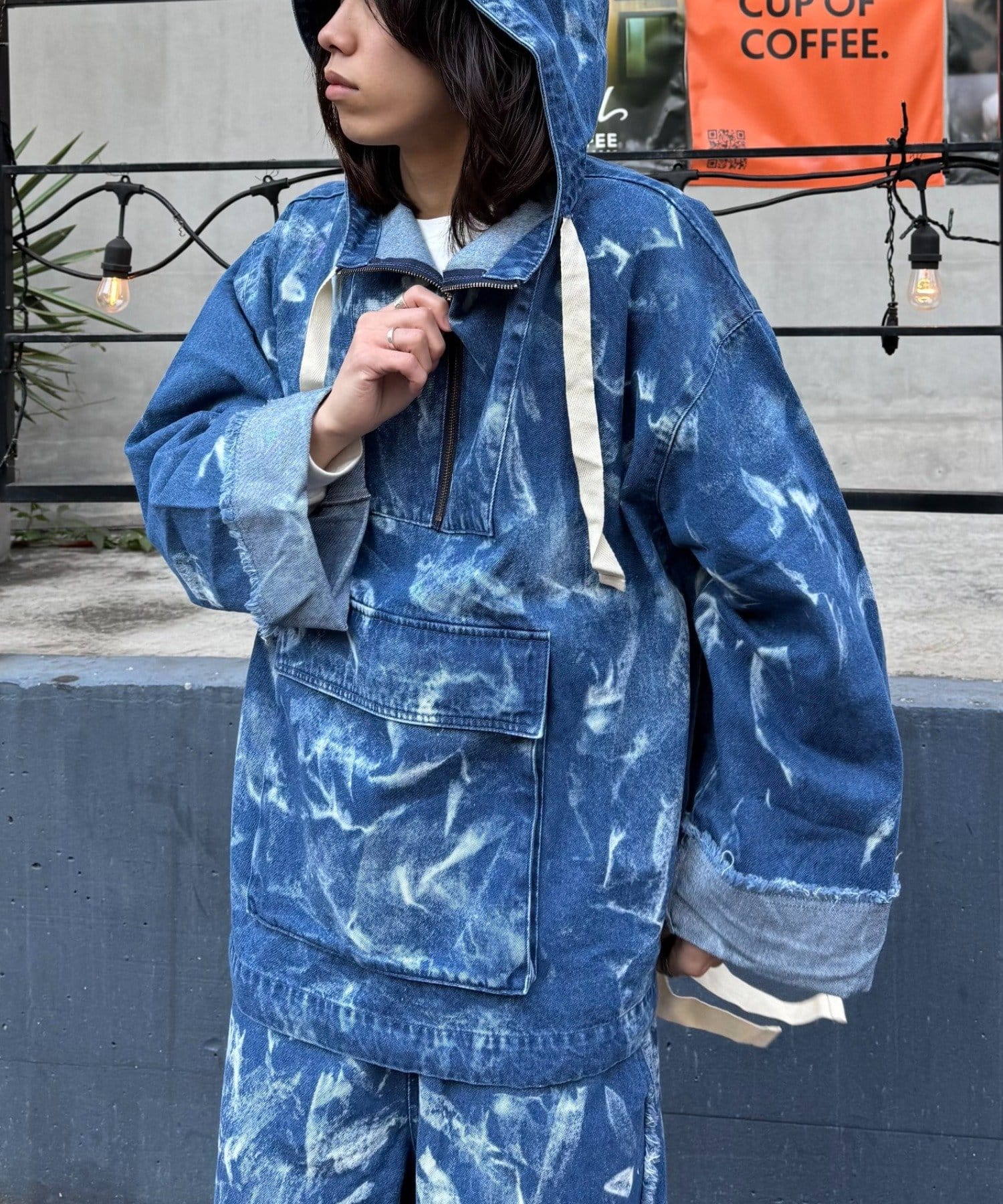 CIAOPANIC TYPY(チャオパニックティピー) 【SOUNDS GOOOOD 】デニムアノラックパーカー