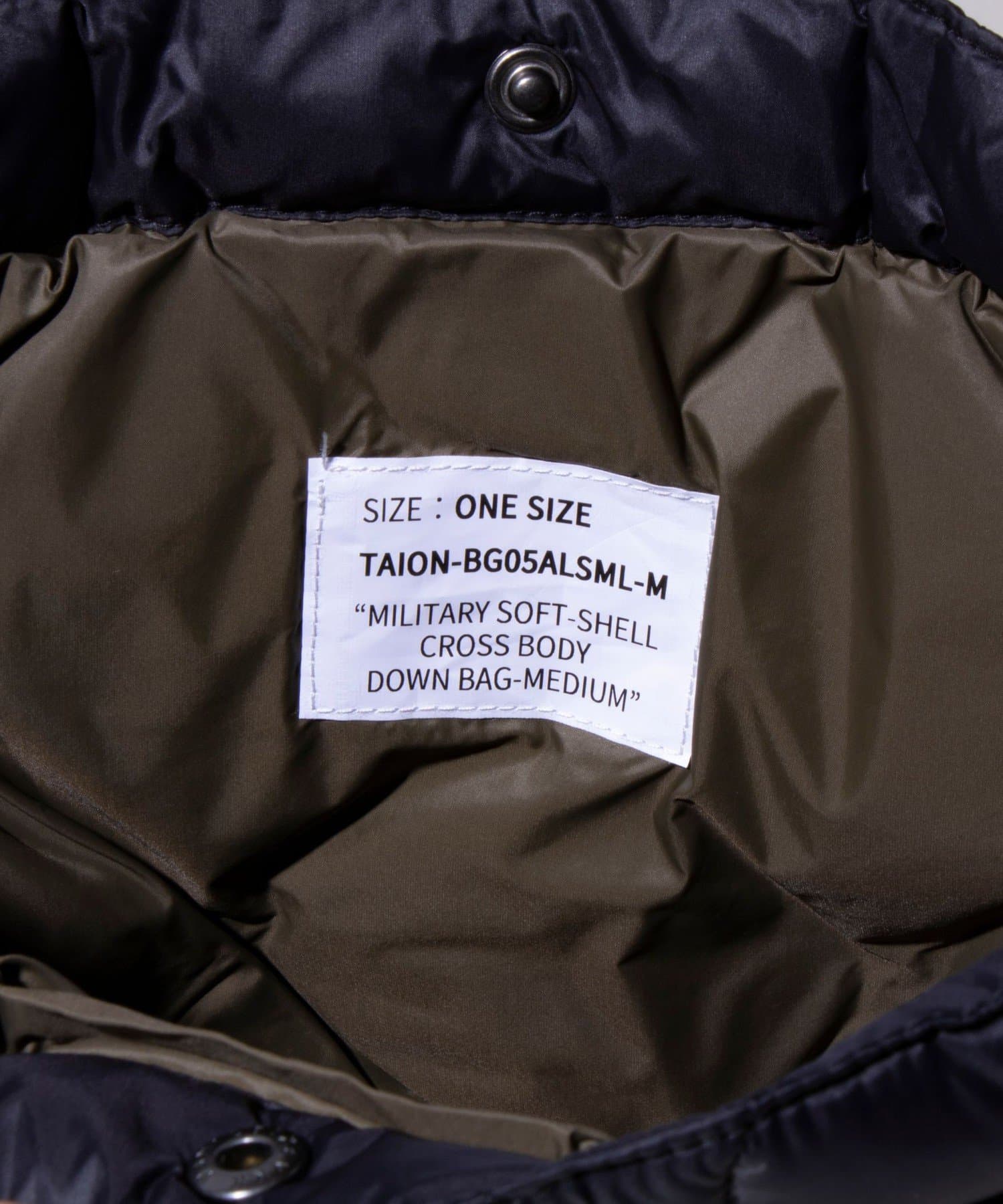 FREDY & GLOSTER(フレディ アンド グロスター) 【TAION/タイオン】ミリタリーダウンショルダーバッグ ソフトシェル