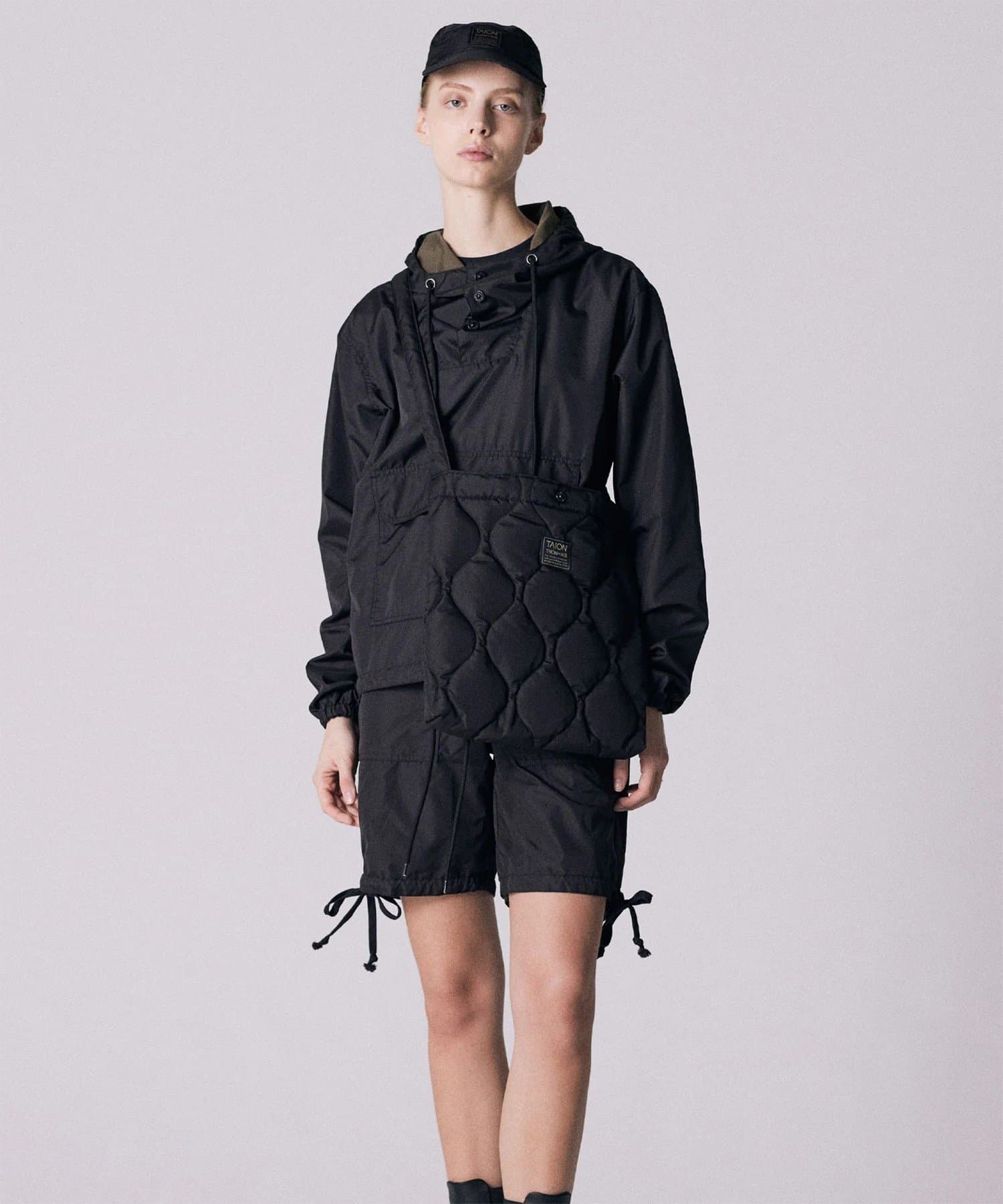 FREDY & GLOSTER(フレディ アンド グロスター) 【TAION】ミリタリー クロスボディダウンバッグ M ショルダーバッグ