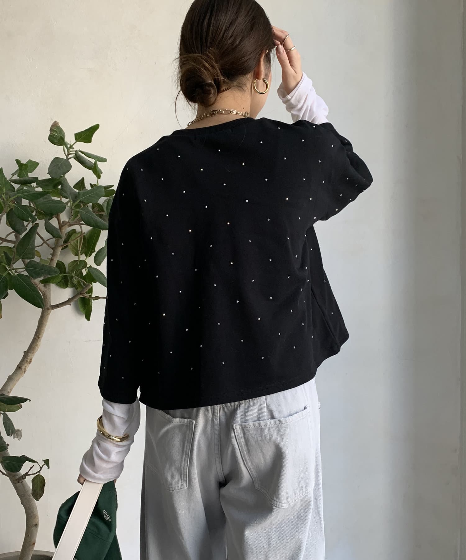 DOUDOU(ドゥドゥ) 【WEB限定】ホットフィットトップス