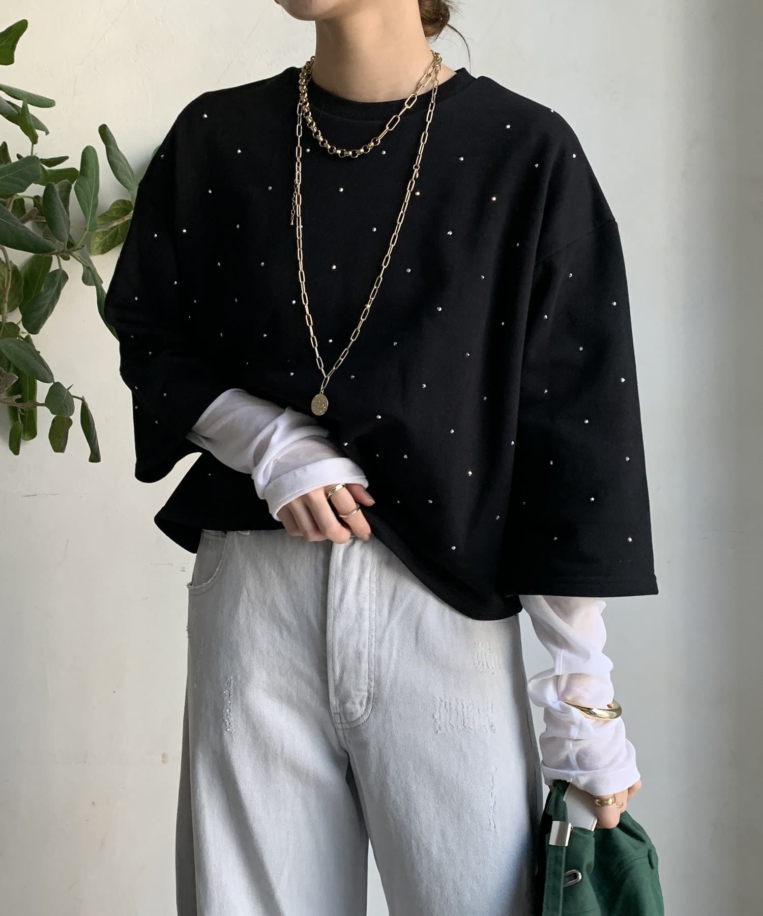 DOUDOU(ドゥドゥ) 【WEB限定】ホットフィットトップス