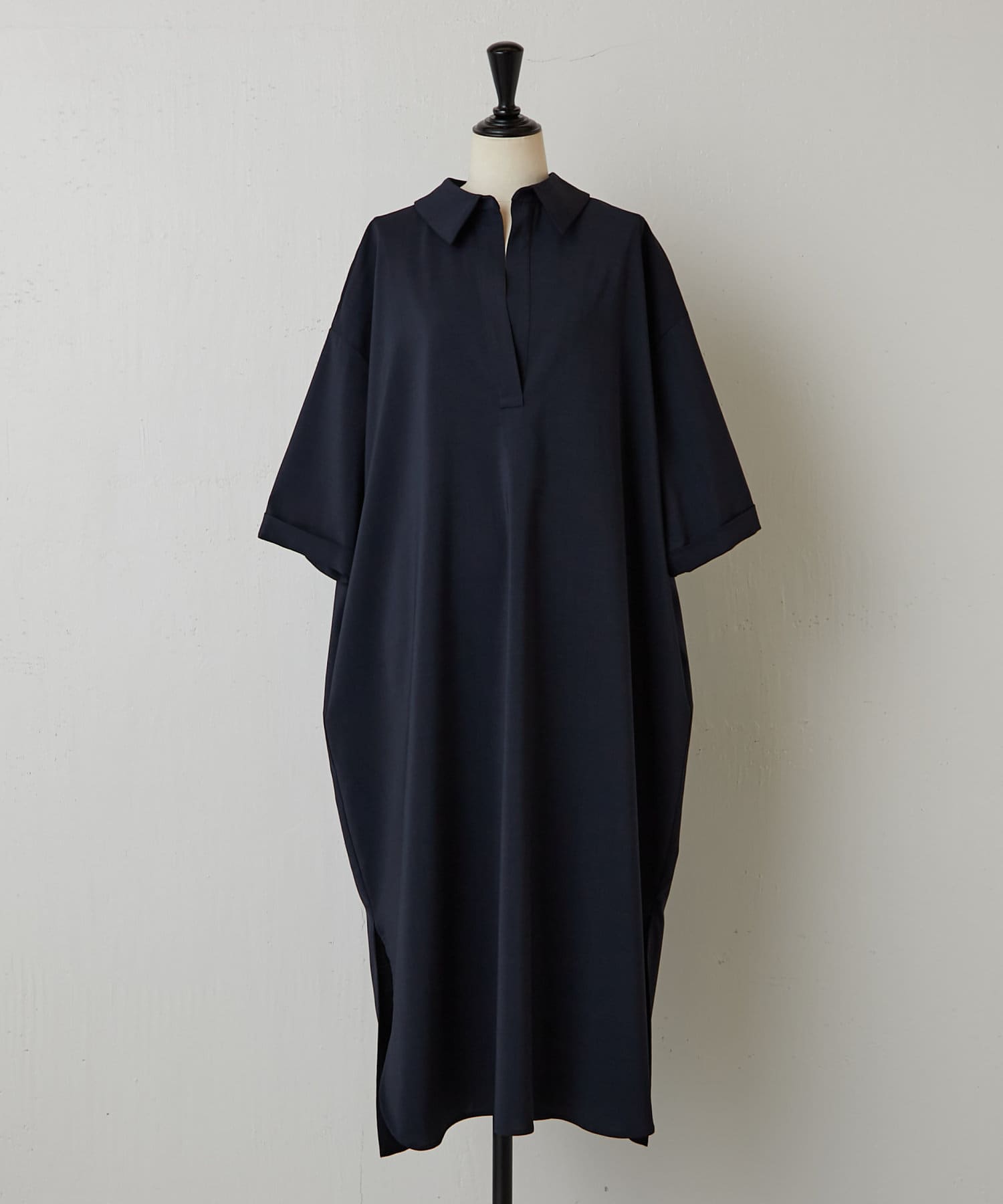 BEARDSLEY(ビアズリー) バックオープンシャツワンピース