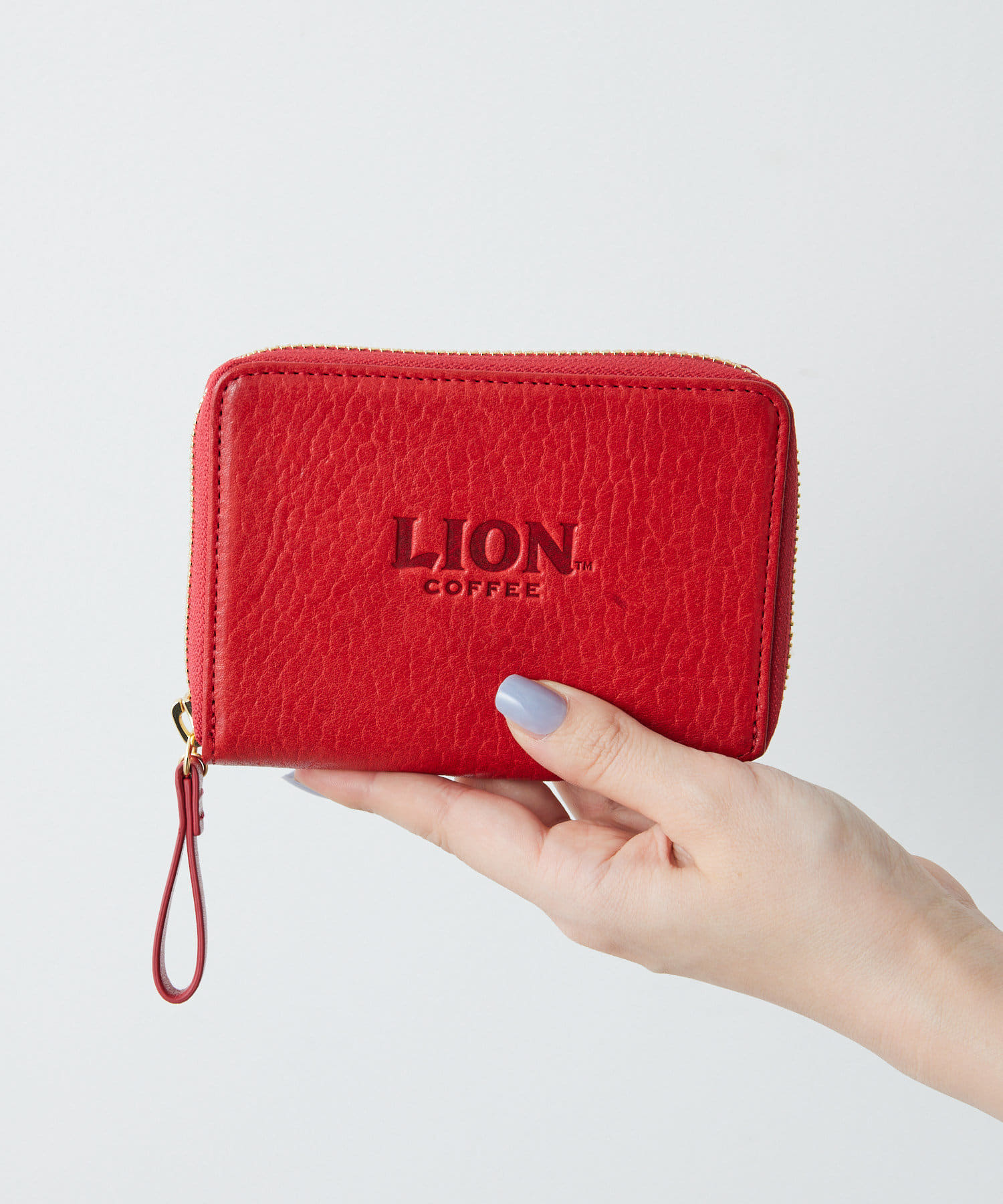【未使用】ear PAPILLONER LION COFFEE コラボ 財布 ear PAPILLONNER（イアパピヨネ）の「LION COFFEE(ライオン