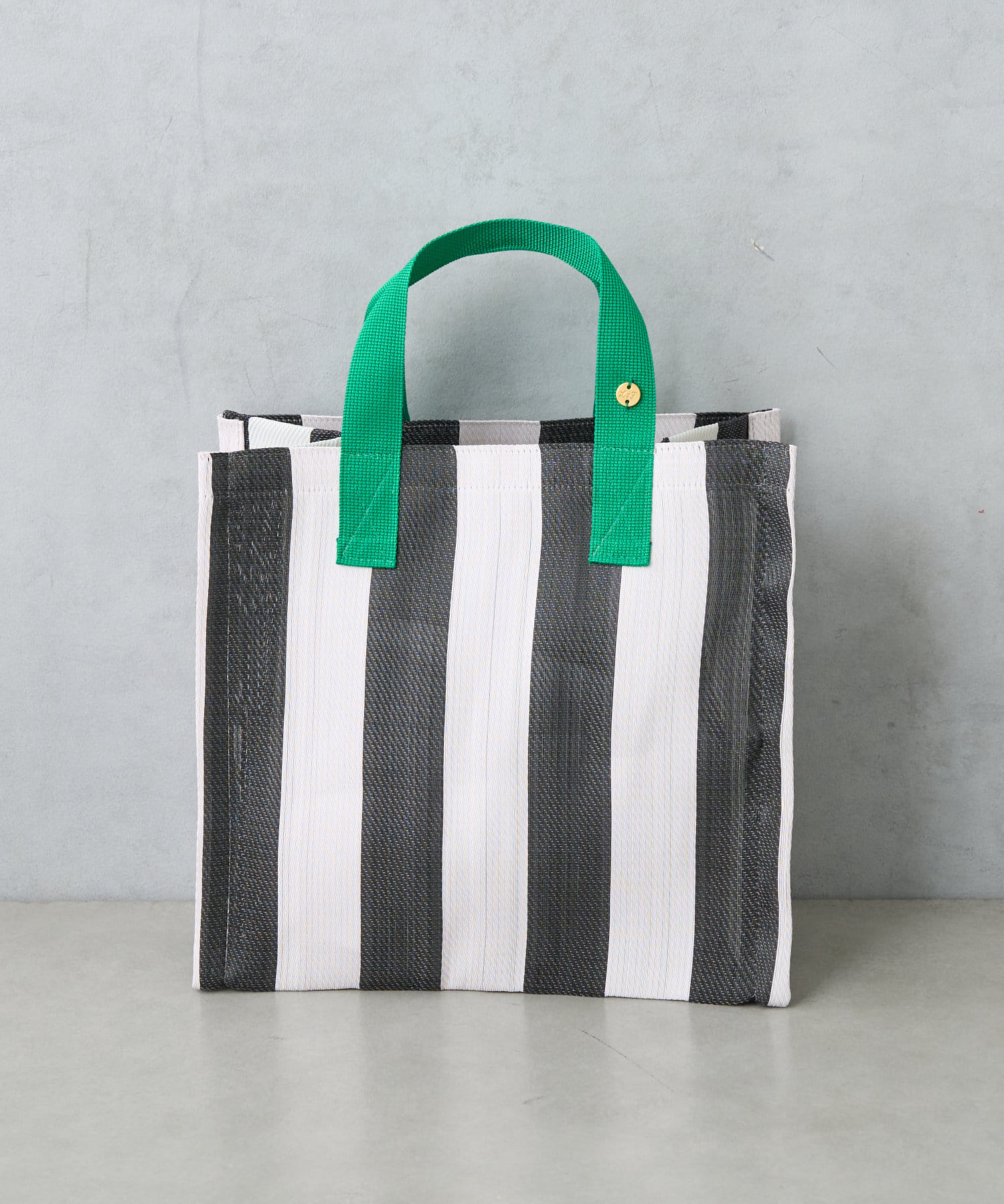 BIRTHDAY BAR(バースデイバー) STRIPE BOX TOTE BAG