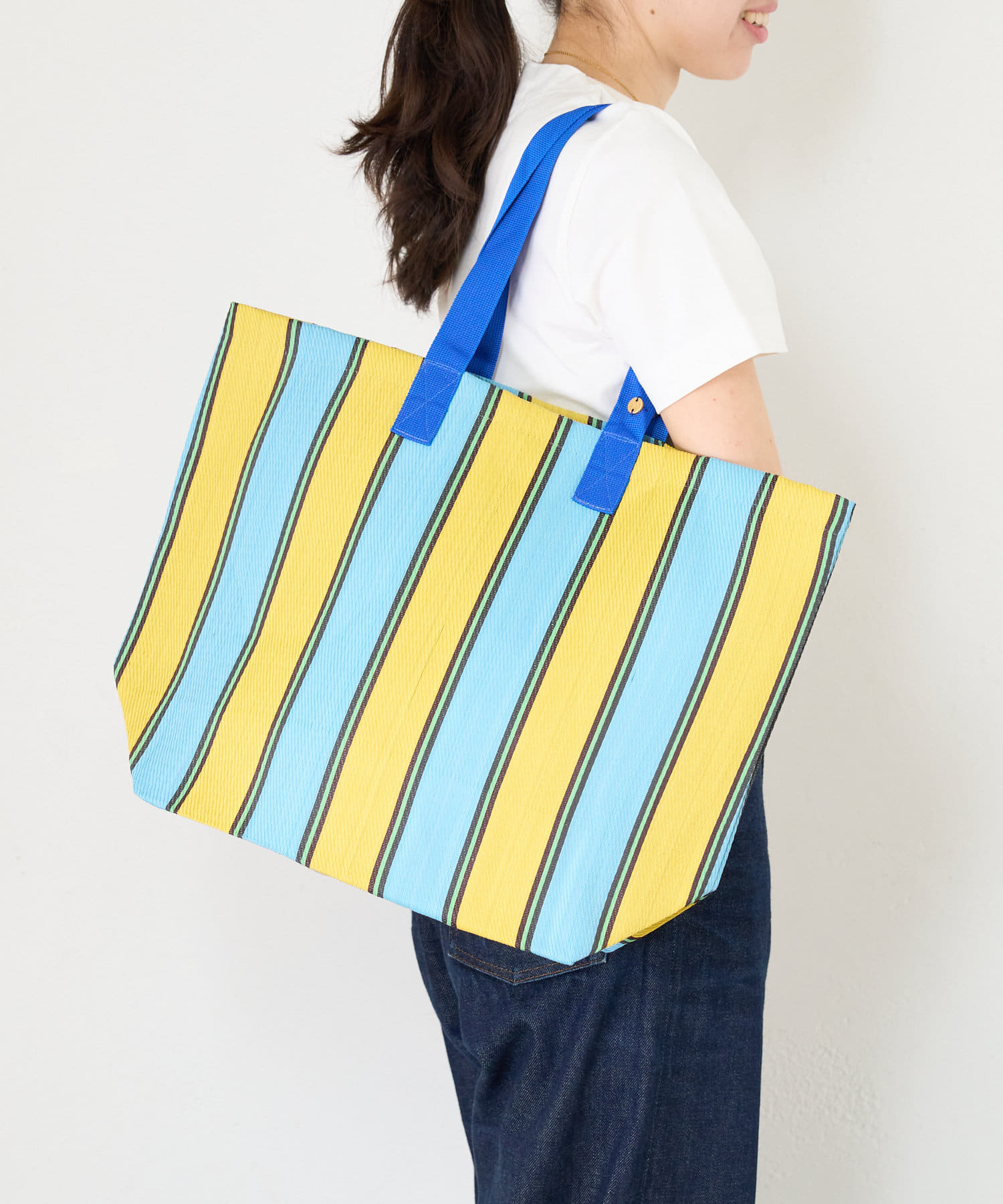 BIRTHDAY BAR(バースデイバー) STRIPE MOTHERS BAG