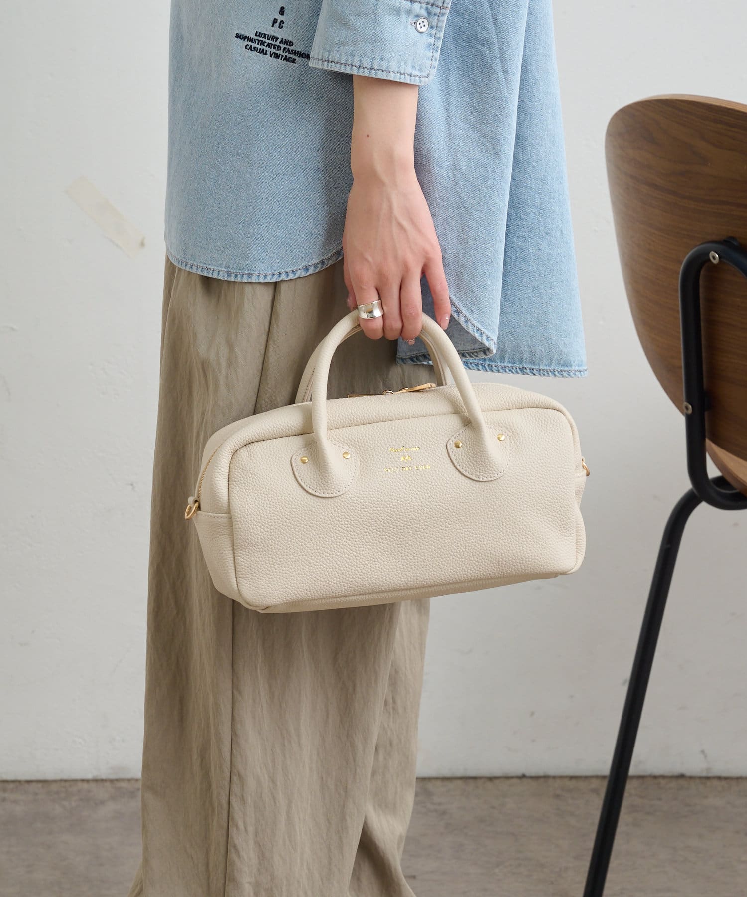 レザー2WAY BAG | PUAL CE CIN(ピュアルセシン)レディース | PAL