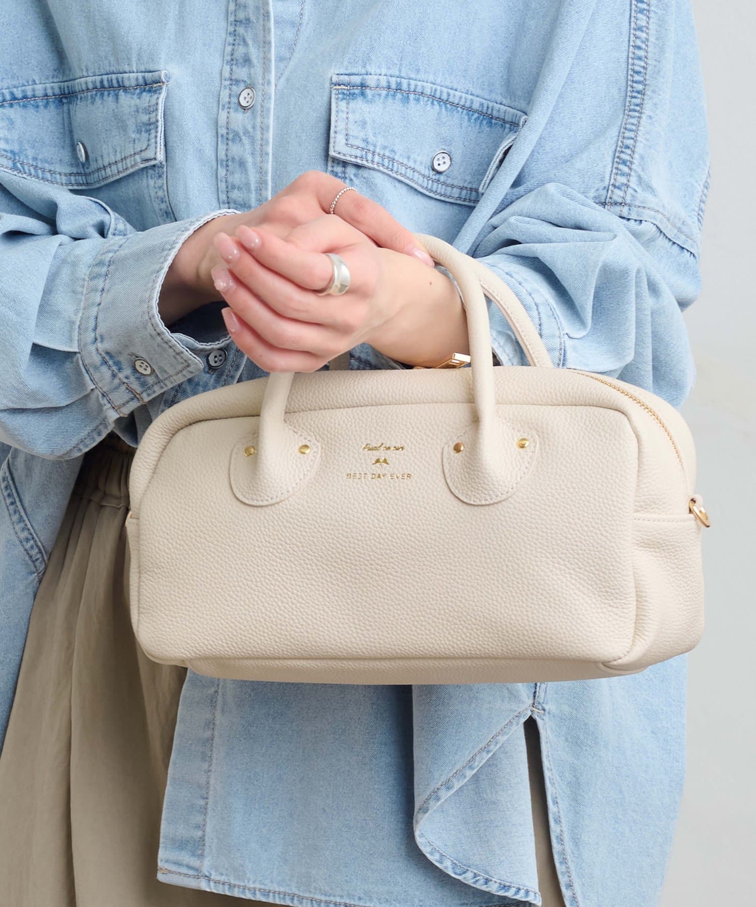 レザー2WAY BAG | PUAL CE CIN(ピュアルセシン)レディース | PAL