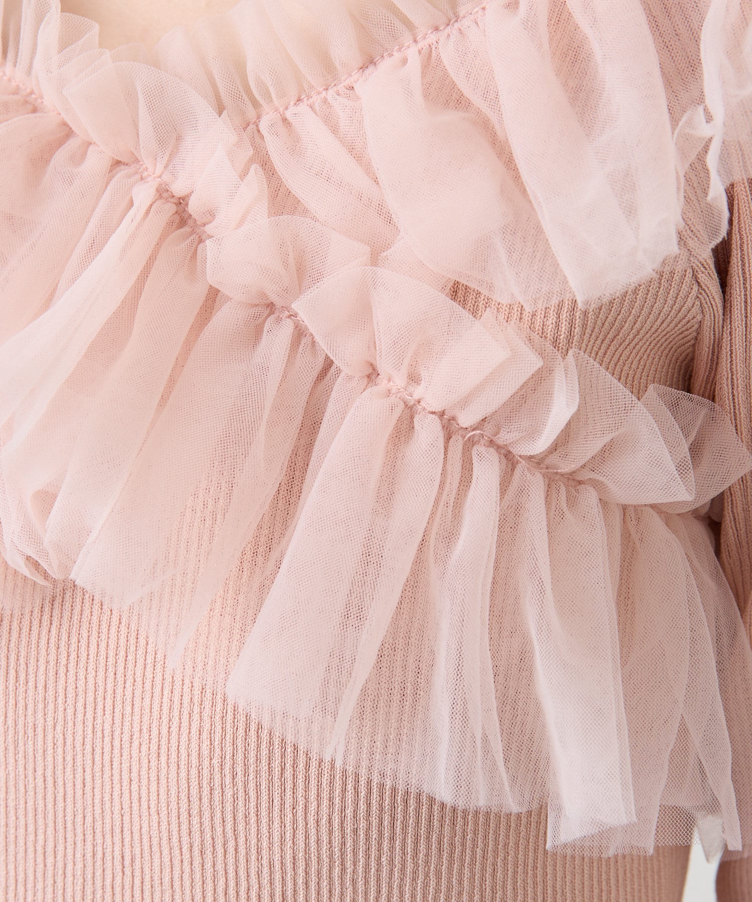 mystic(ミスティック) [mline]クロスチュールニット