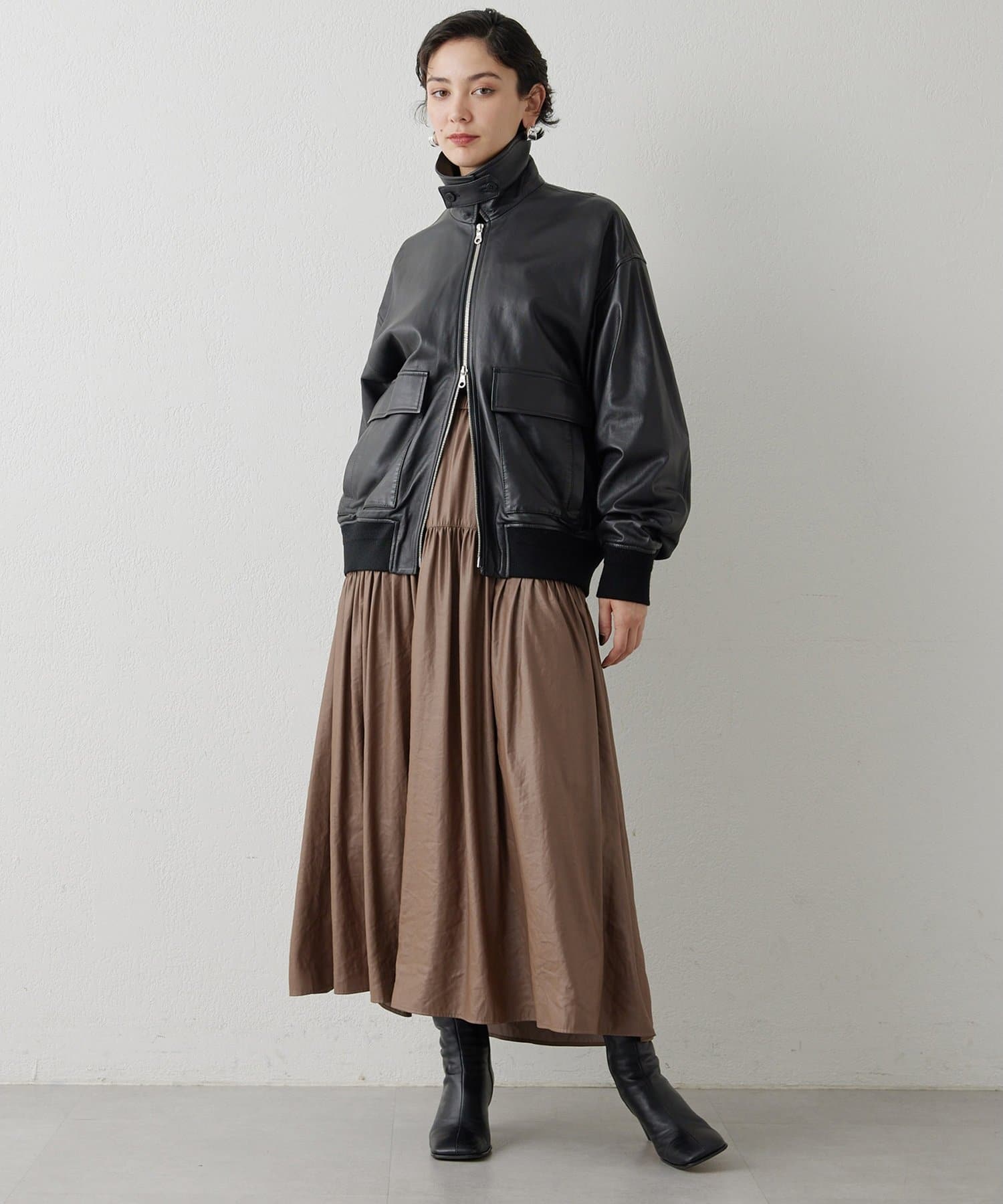 Whim Gazette(ウィム ガゼット) ヴィンテージタフタスカート