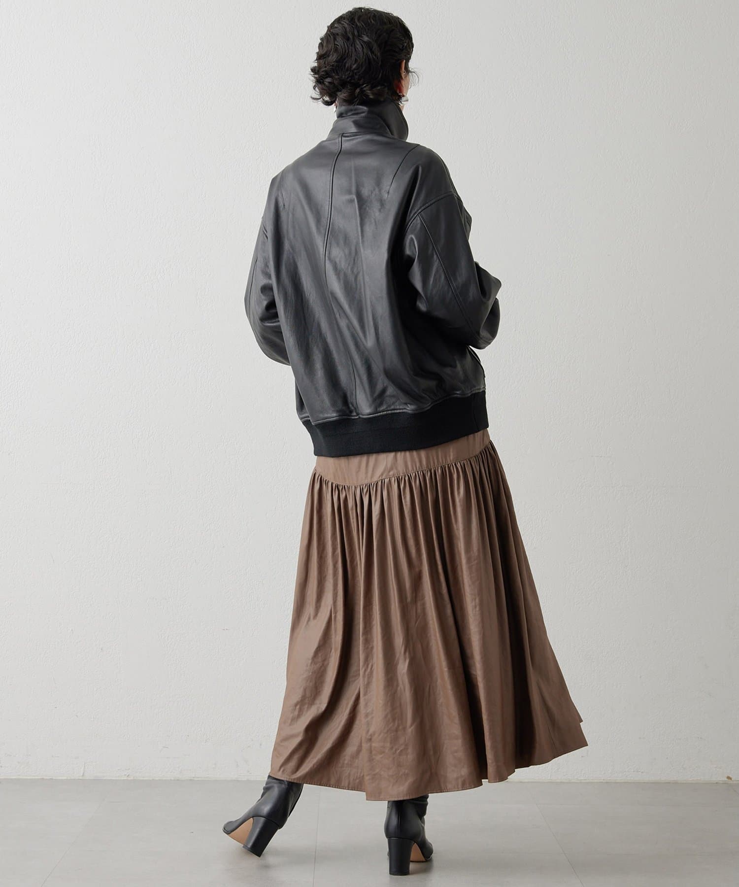 Whim Gazette(ウィム ガゼット) ヴィンテージタフタスカート