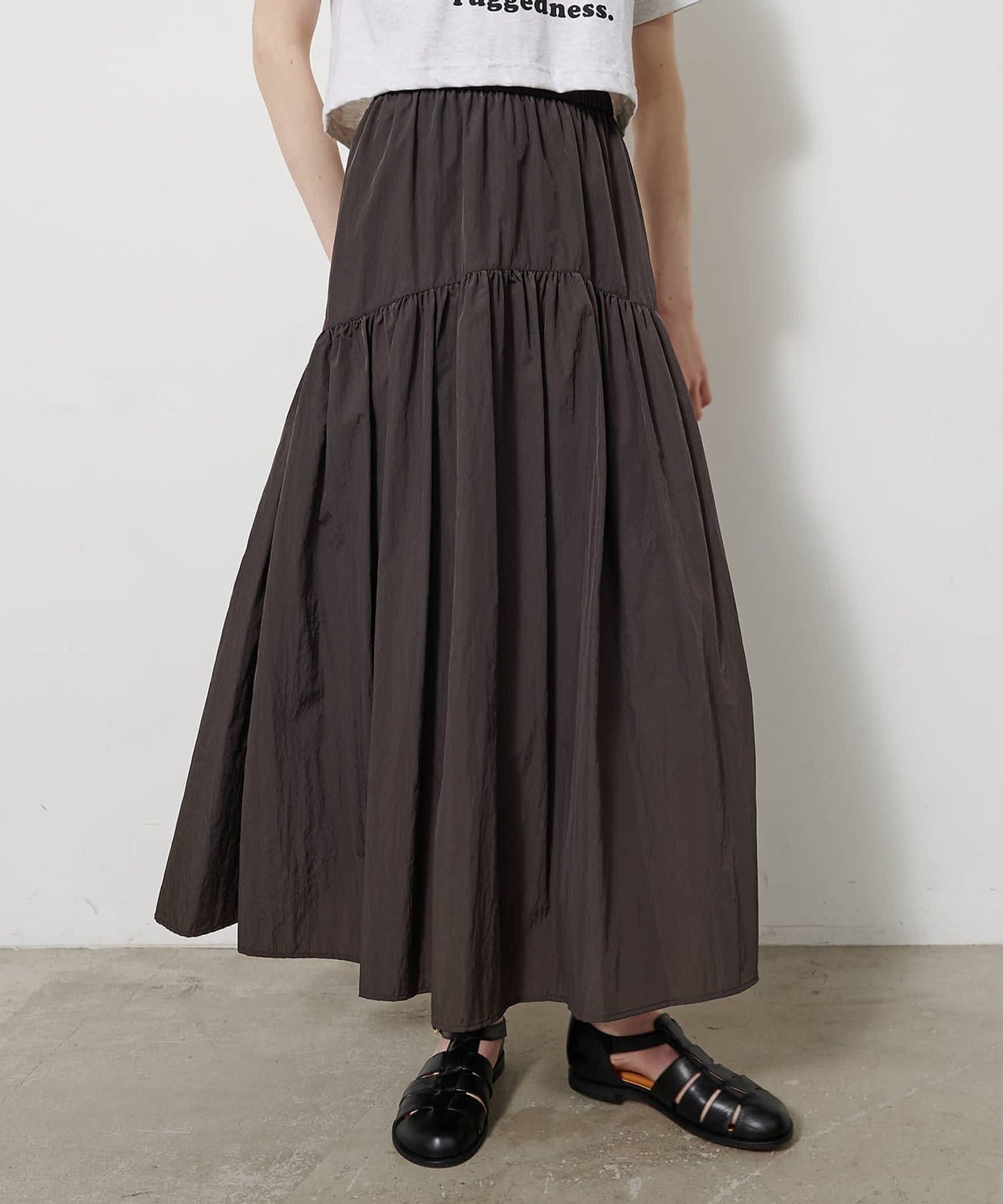 Whim Gazette(ウィム ガゼット) ヴィンテージタフタスカート
