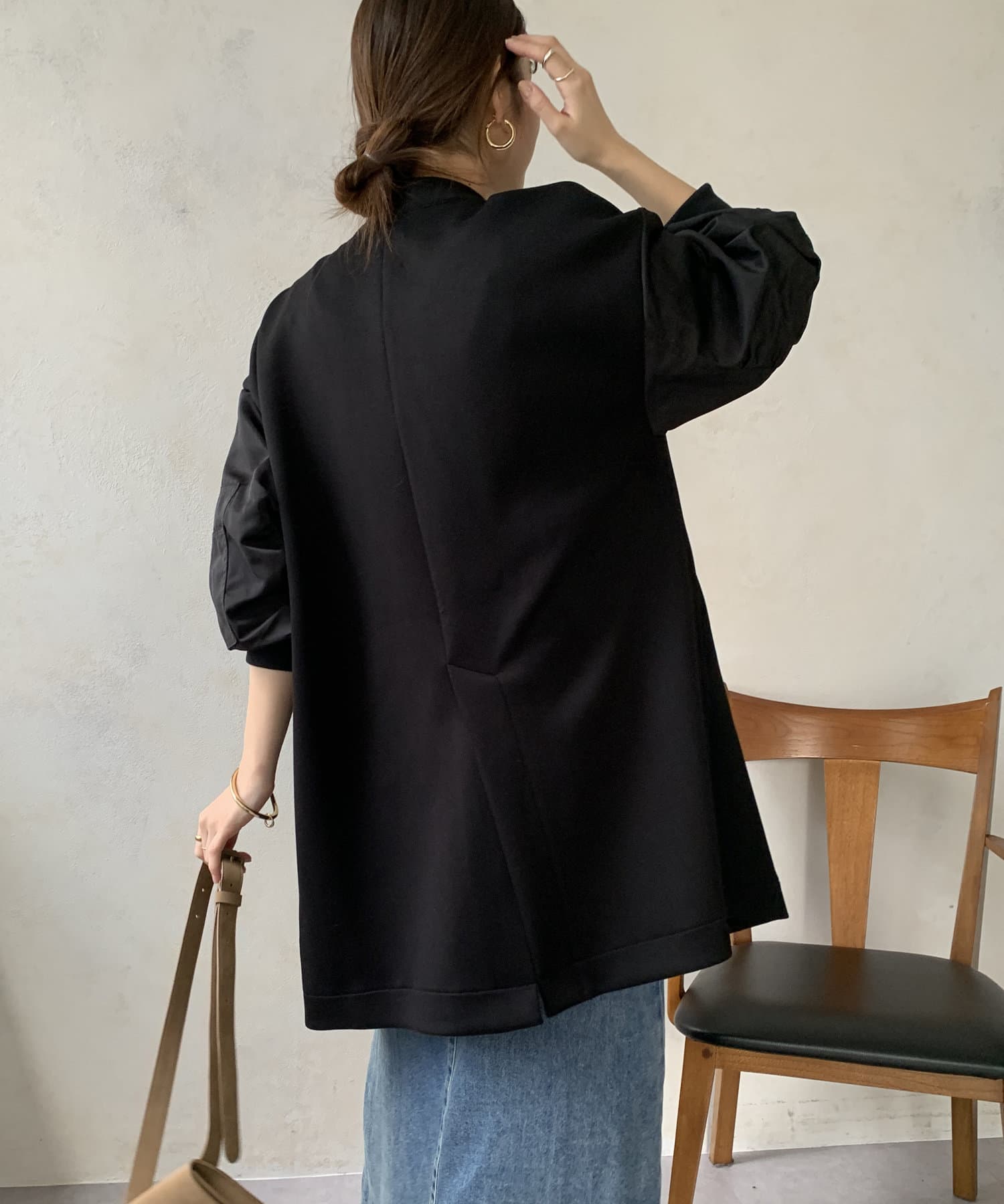 DOUDOU(ドゥドゥ) 【WEB限定】MA1スリーブダンボールコート