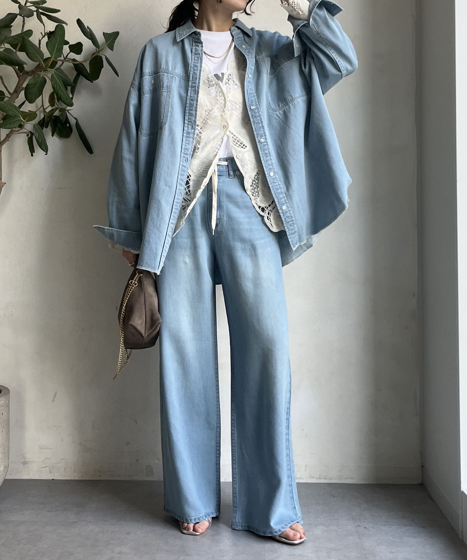 WEB限定】レースシャツ | DOUDOU(ドゥドゥ)レディース | PAL CLOSET
