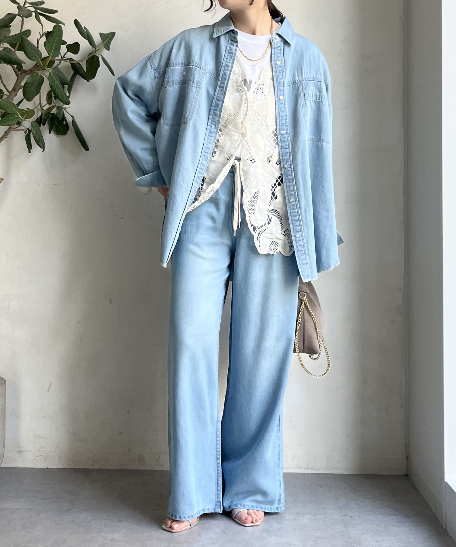 WEB限定】レースシャツ | DOUDOU(ドゥドゥ)レディース | PAL CLOSET