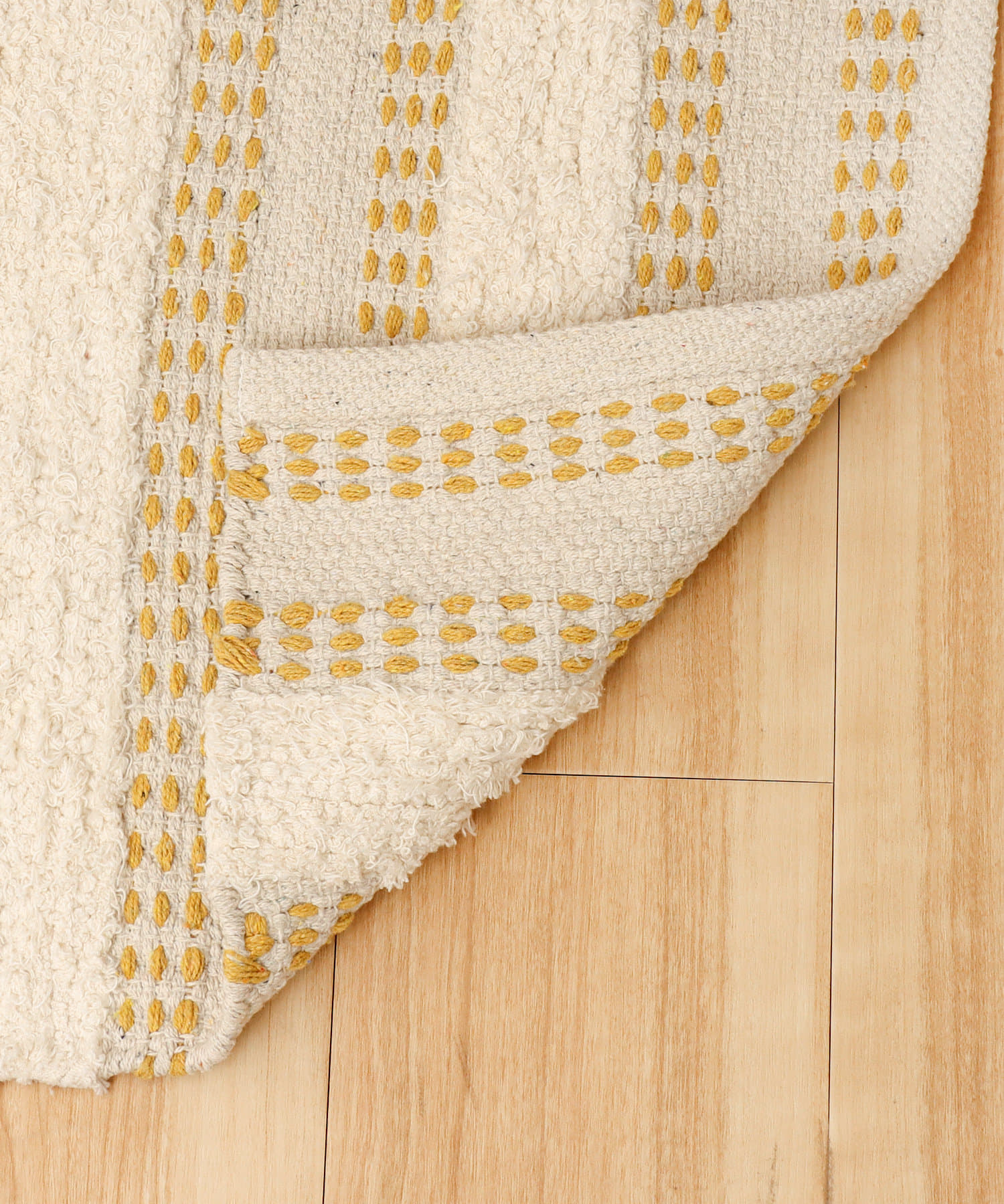 3COINS(スリーコインズ) インテリアマットストライプ：40×60cm