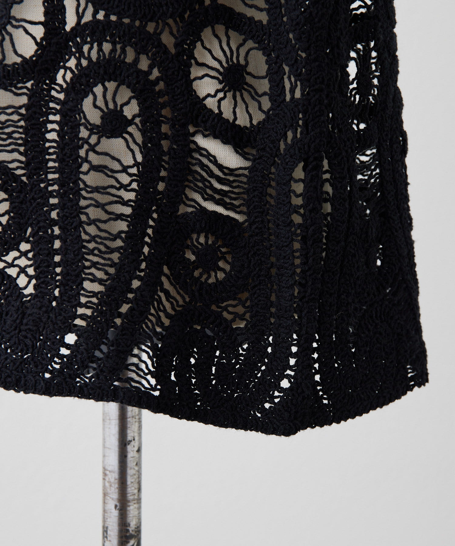 ear PAPILLONNER(イア パピヨネ) 《動画あり》レース編みベスト【SUM1 STYLE(スミスタイル)】