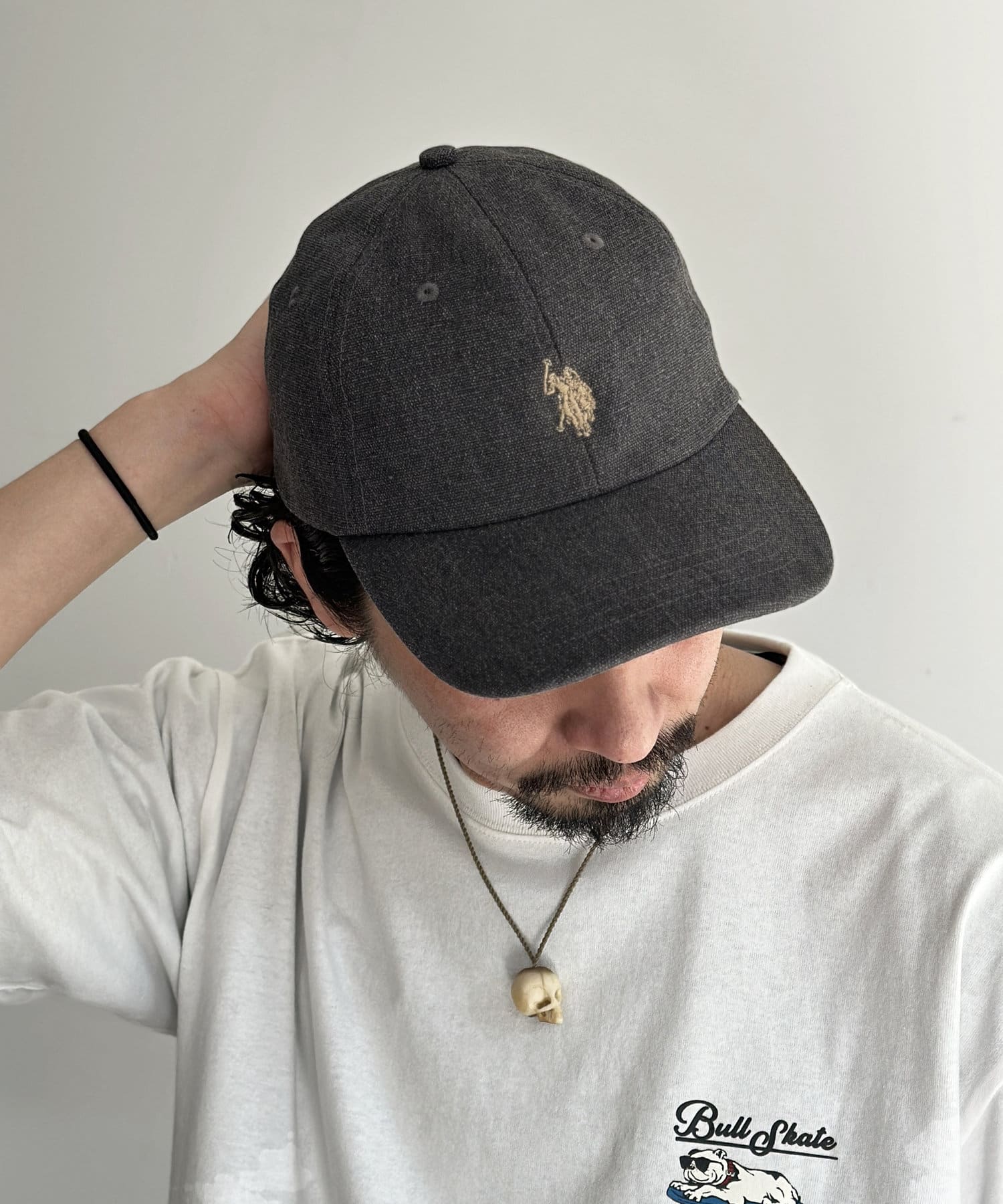 CPCM(シーピーシーエム) 【U.S. POLO ASSN.】1P刺繍ダックキャップ