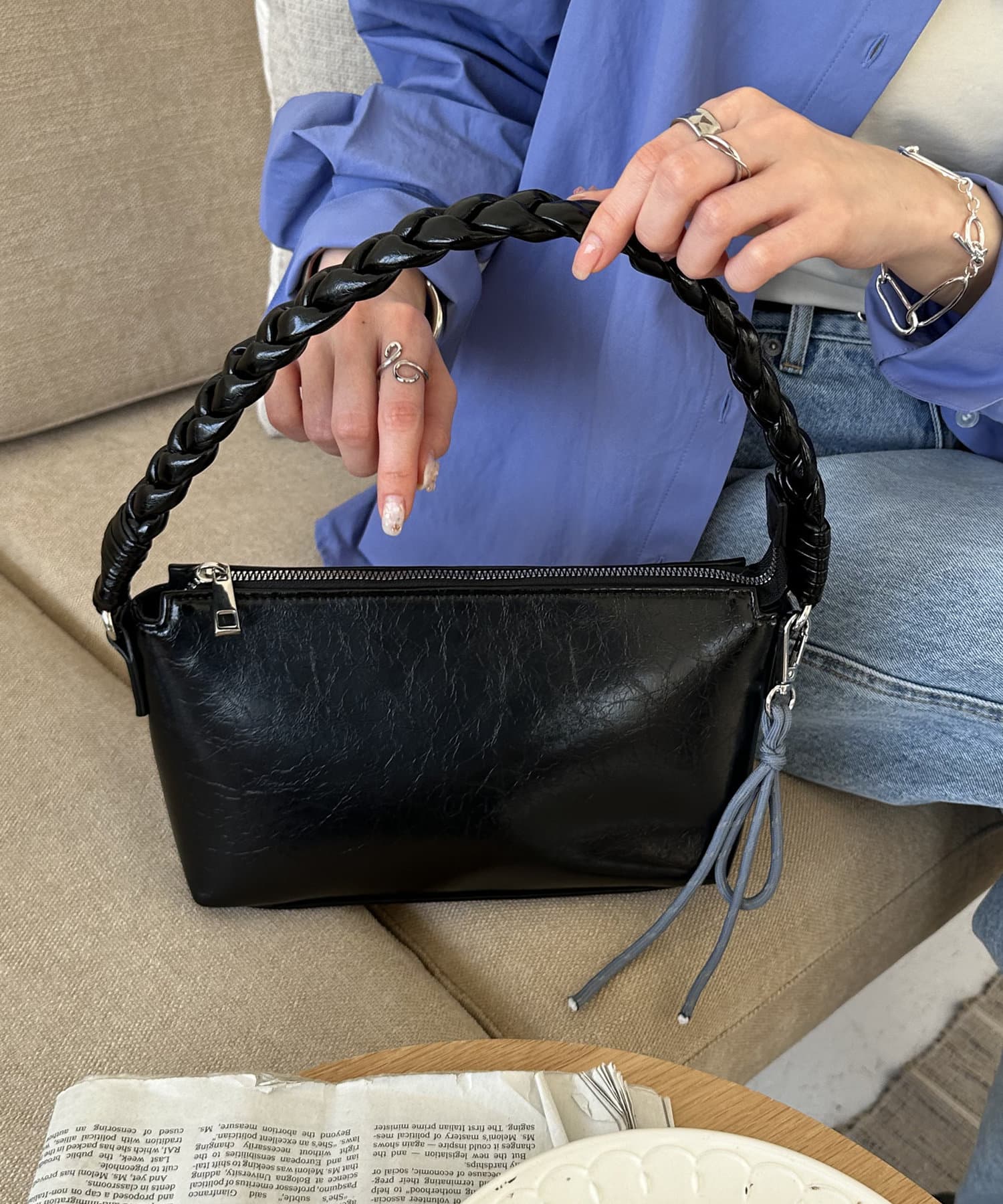 DIESEL メッシュ トップハンドルバッグ DIESEL メッシュ トップハンドルバッグ (DIESEL/トートバッグ