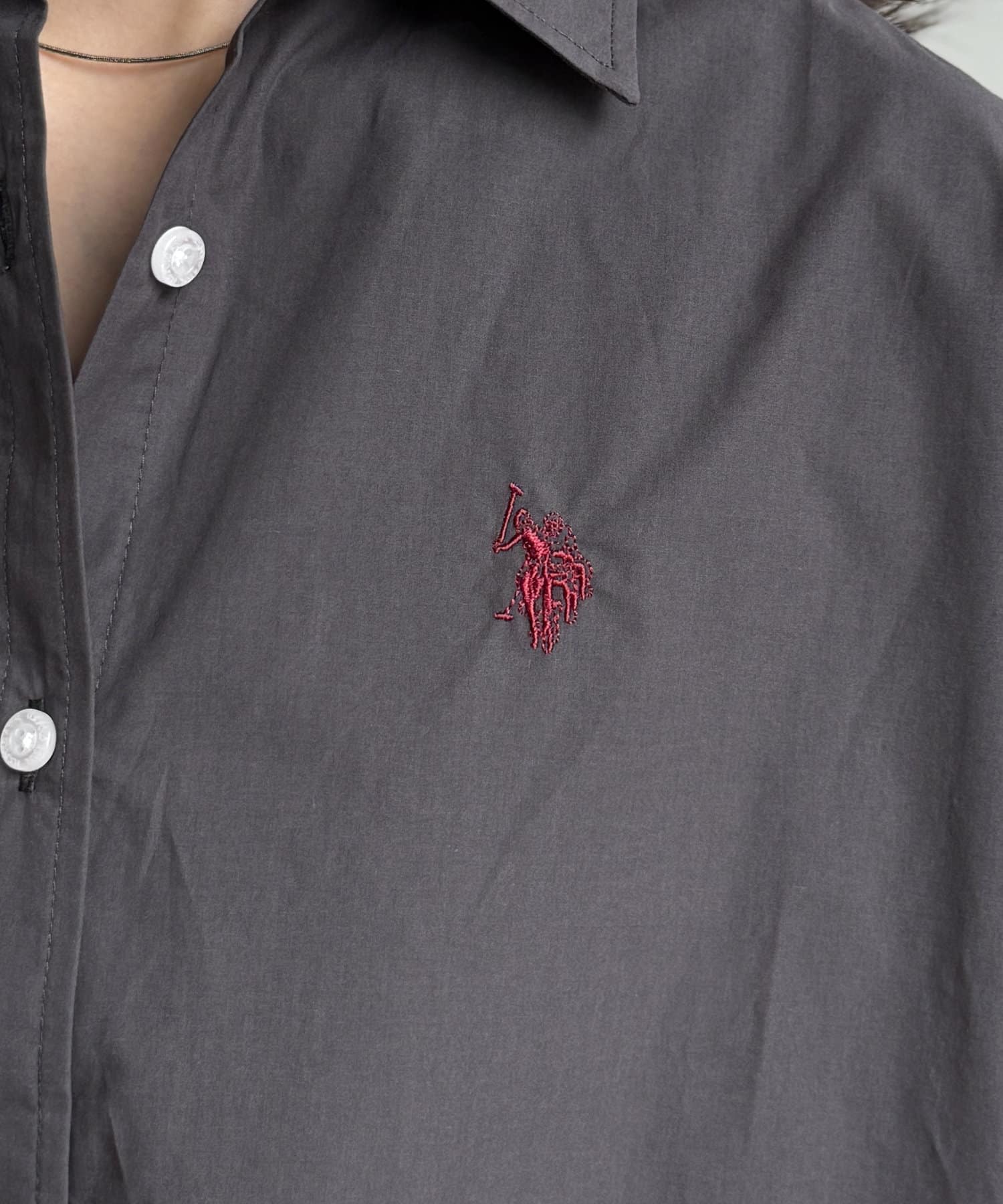 CPCM(シーピーシーエム) 【U.S. POLO ASSN.】短丈シャツ