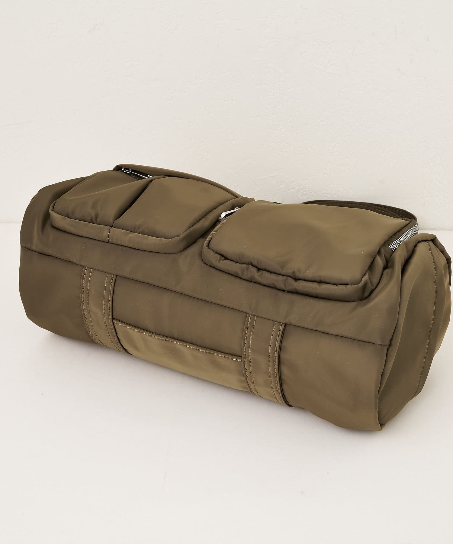 DISCOAT(ディスコート) 【8ポケットで収納力◎/230g】アウトポケット軽量ドラムバッグ《詳細動画あり》