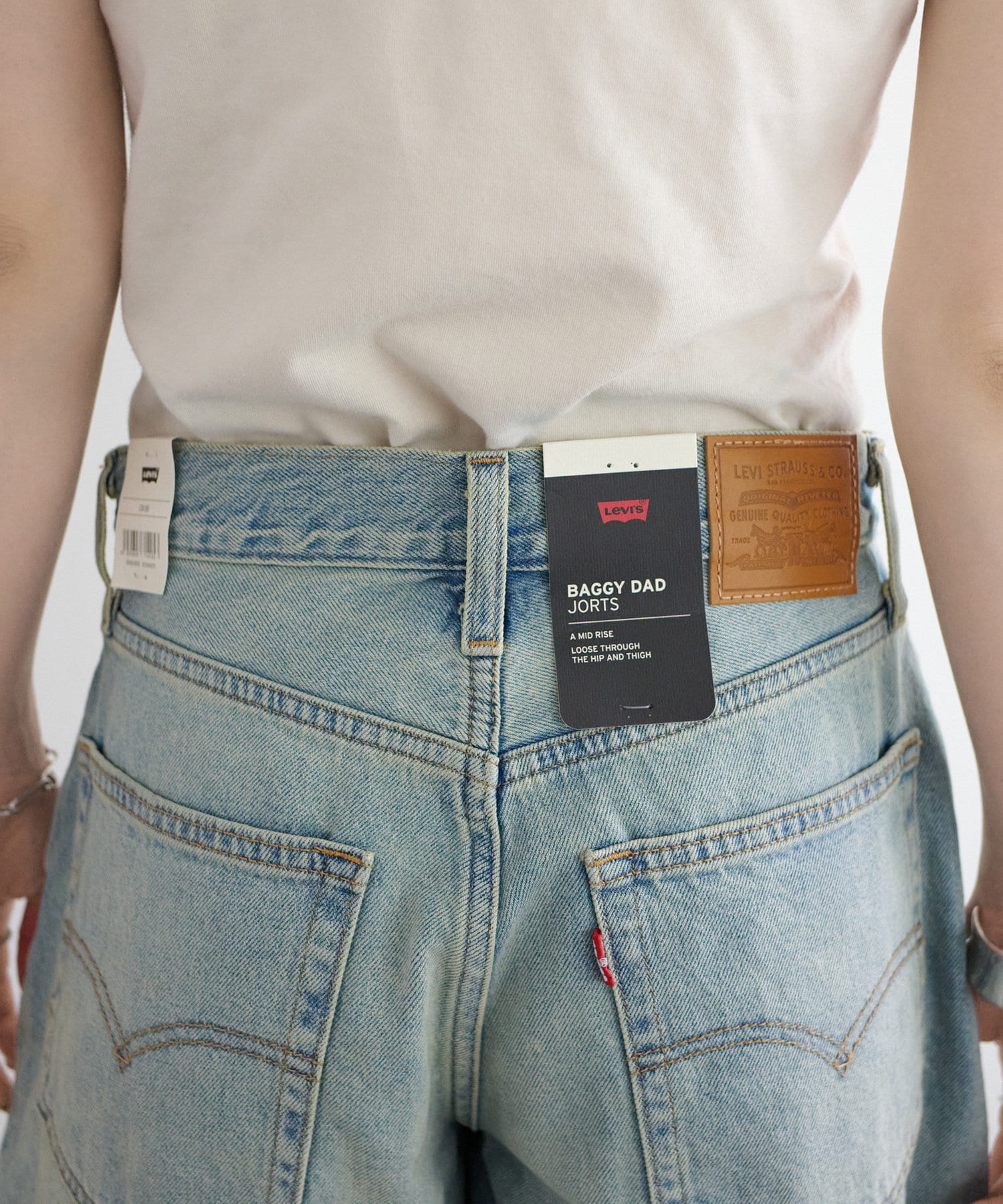 DISCOAT(ディスコート) Levi's BAGGY DAD JORT