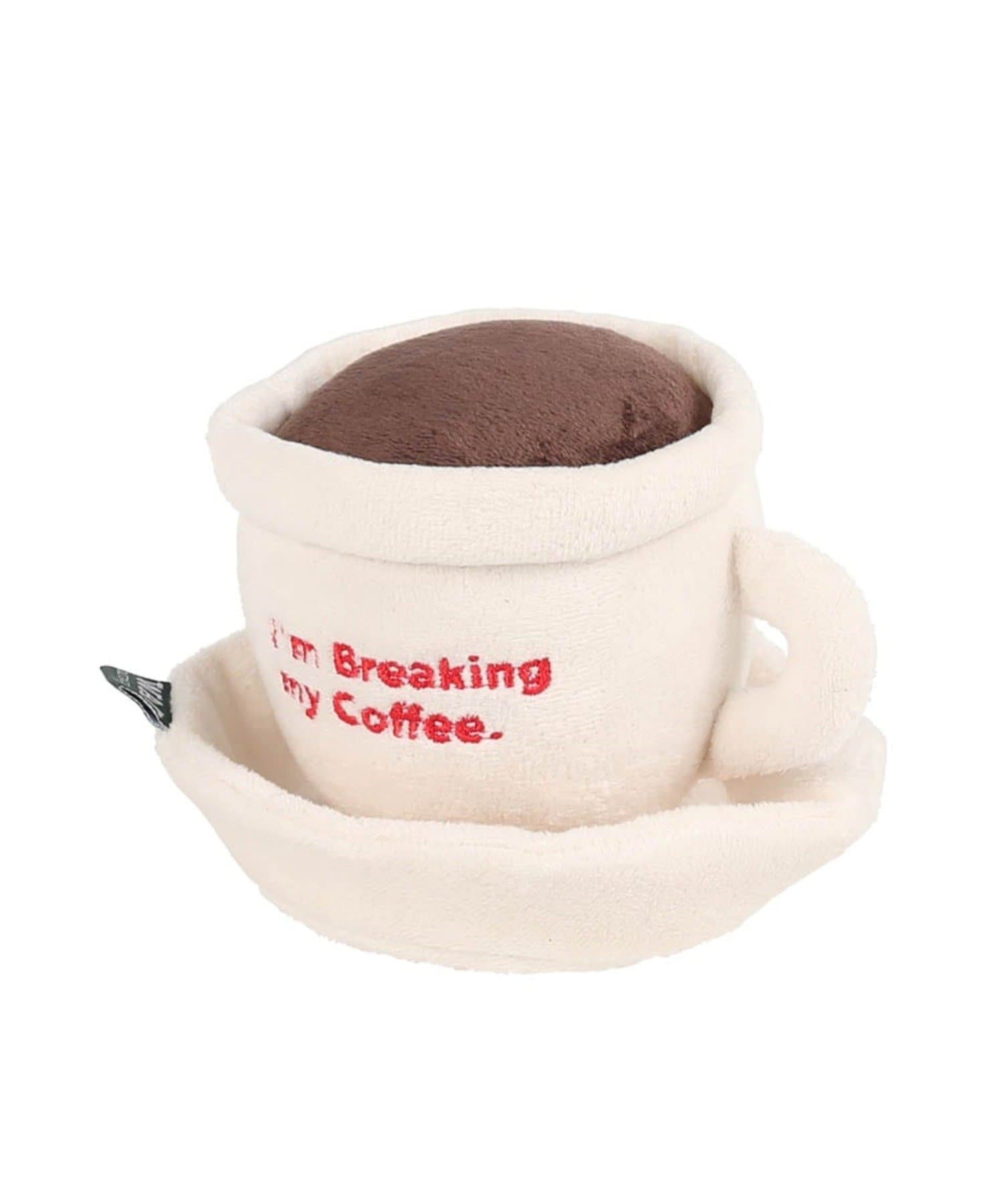 BIRTHDAY BAR(バースデイバー) PLUSH TOY CUP AND SAUCER　ペット用おもちゃ