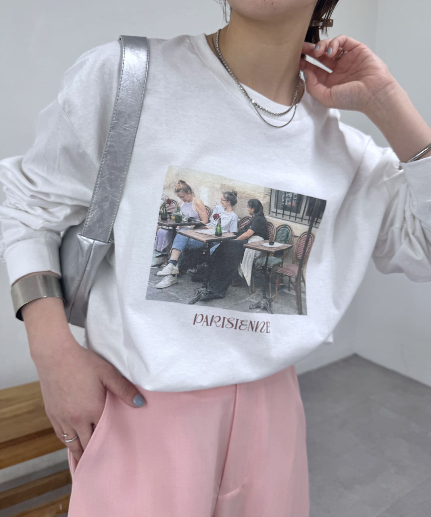 PARIS フォトロングTシャツ2 | mystic(ミスティック)レディース