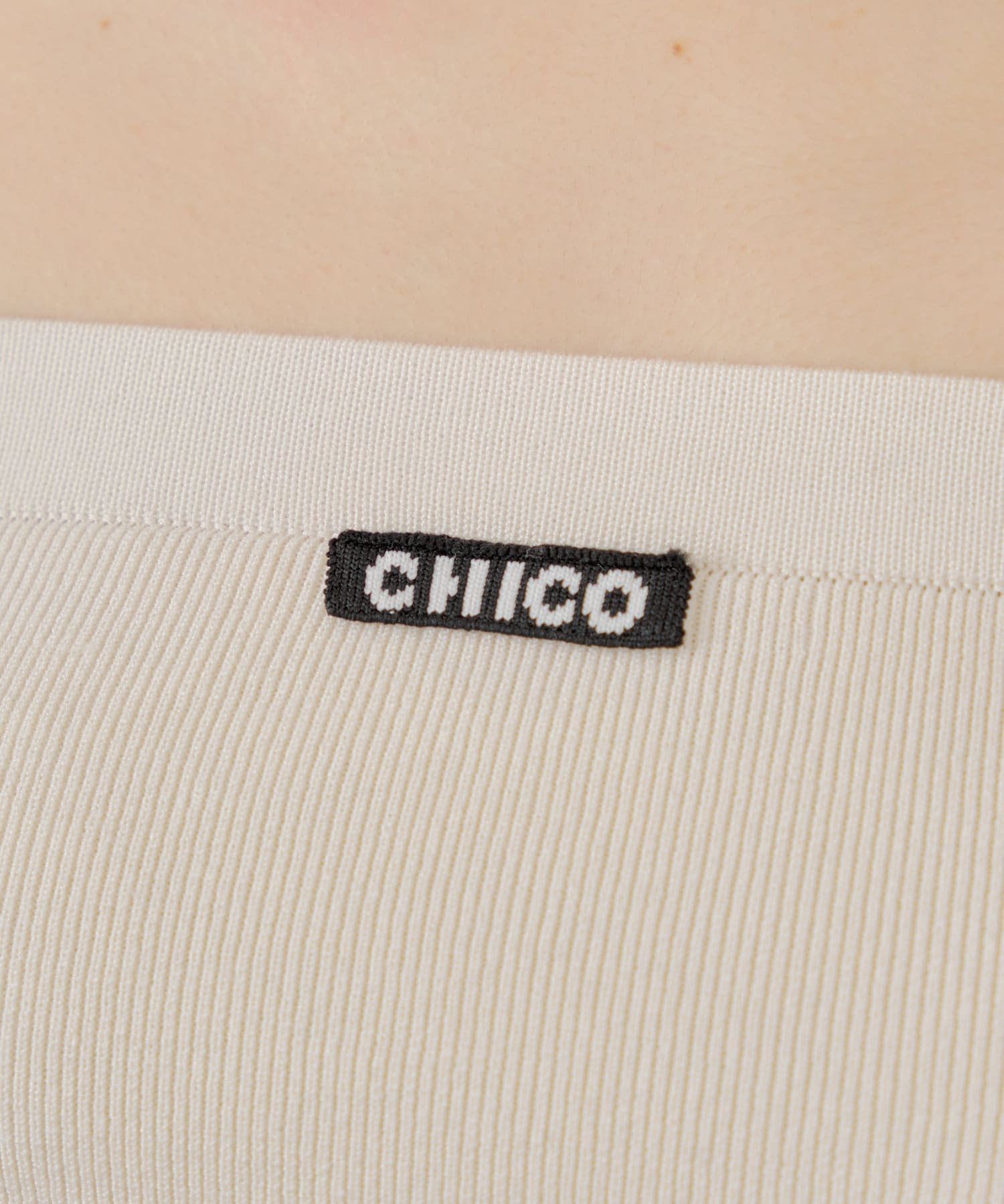 Chico(チコ) 【2025SSカタログ掲載】ジップクルーカーディガン＋ニットキャミセット