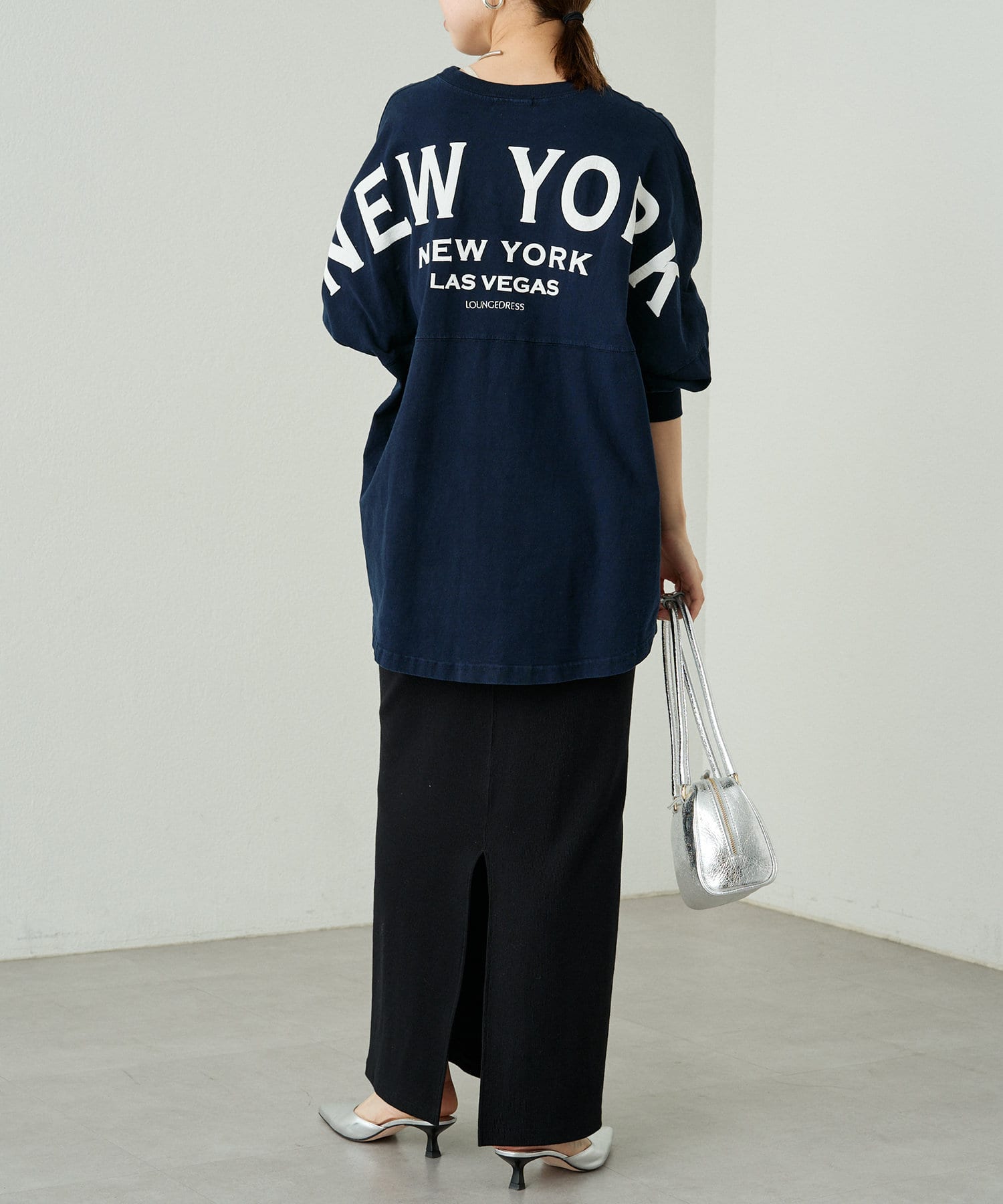 【Loungedress】 ラウンジドレスバックロゴシャツブルゾン 新品未使用 パル PAL 【Loungedress】バックロゴシャツブルゾン （offwhite
