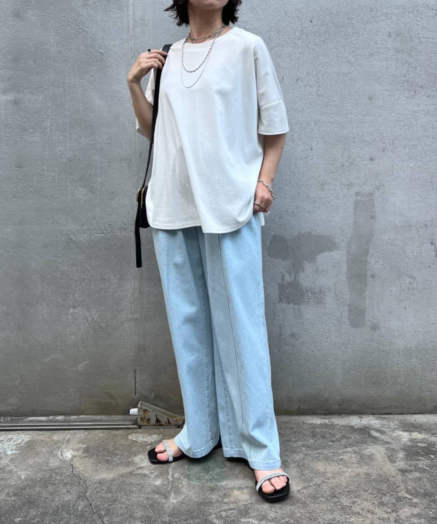 Jena espace merveilleux tシャツ 「ポンチョシルエットで可愛い