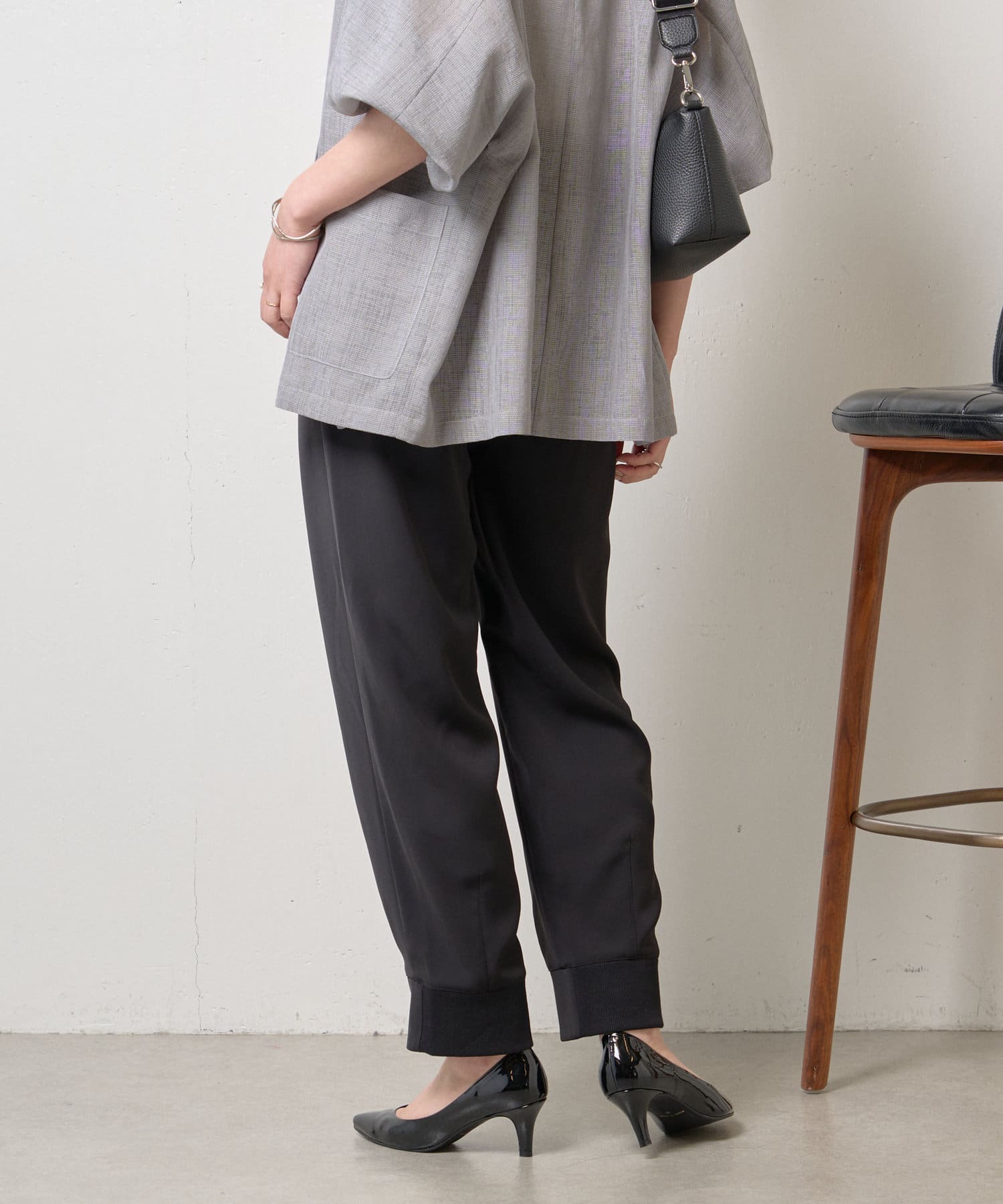 Jena　espace merveilleux(ジェナ　エスパスメルヴェイユ) トロミジョガーパンツ